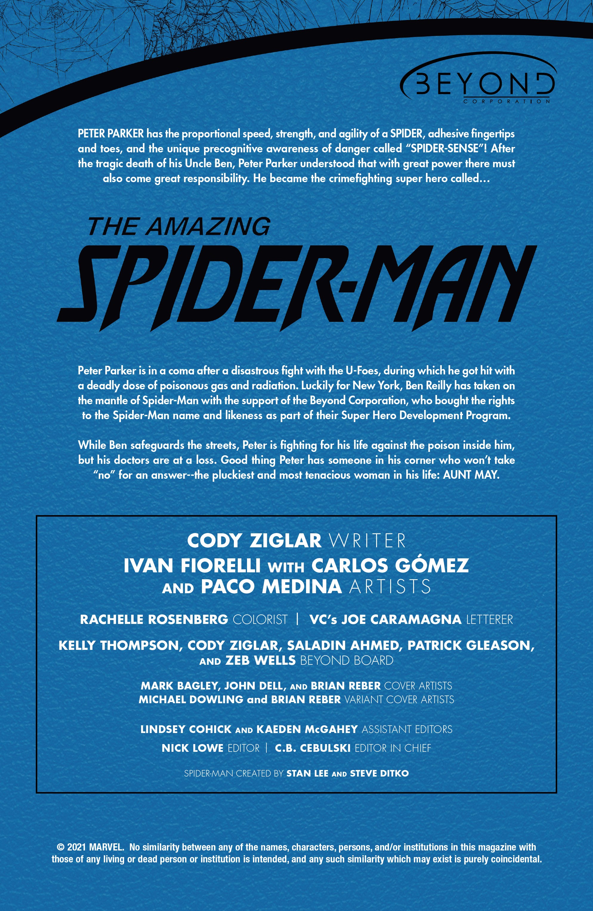 Read online The Amazing Spider-Man (2018) comic -  Issue #80.BEY - 2
