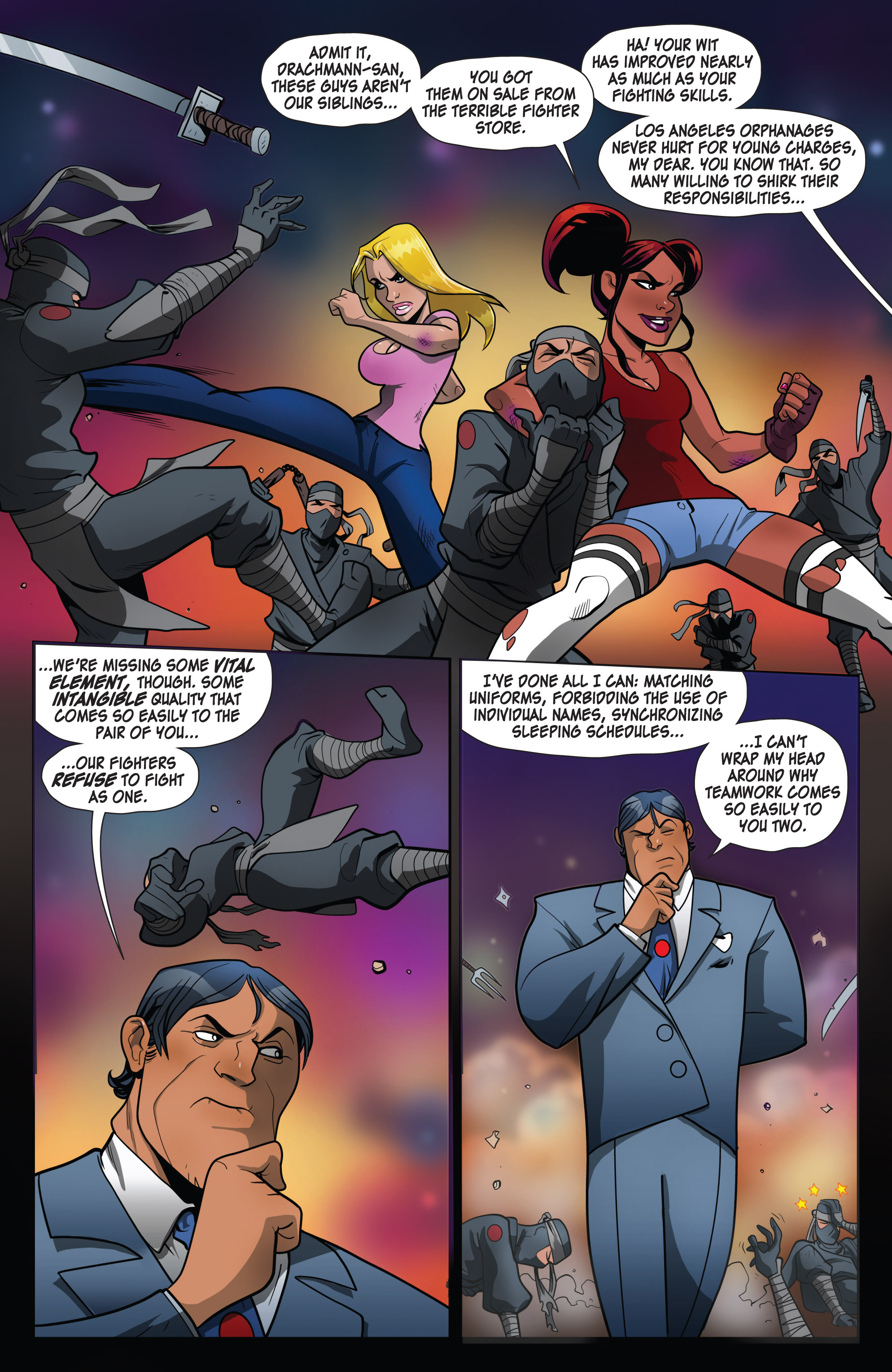 Read online Freelancers comic -  Issue #3 - 7