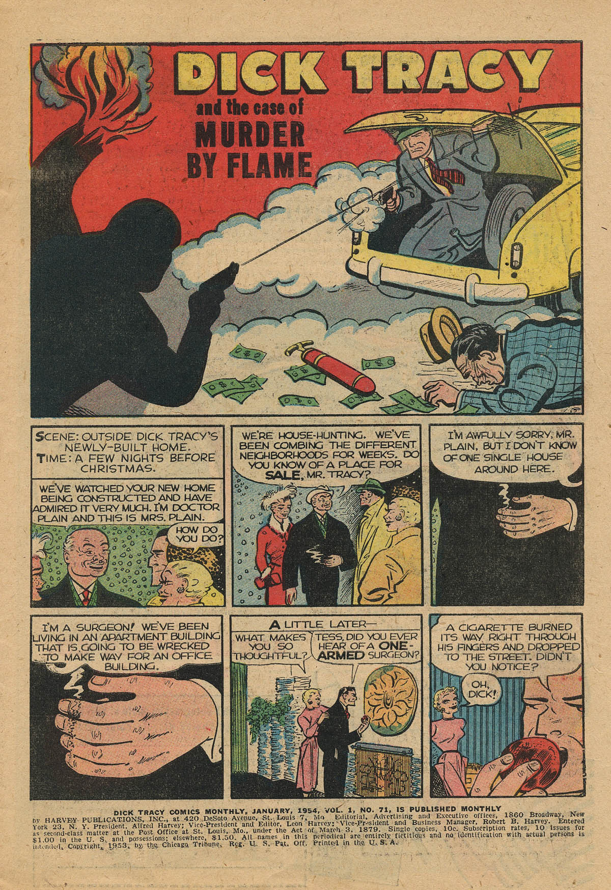 Read online Dick Tracy comic -  Issue #71 - 3