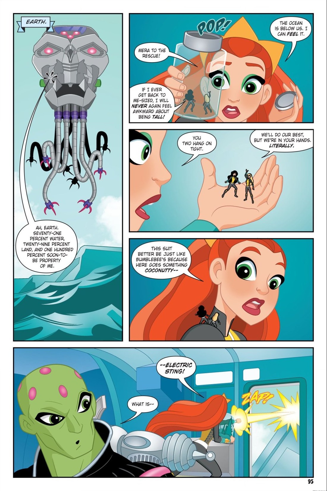 Read online DC Super Hero Girls: Search for Atlantis comic -  Issue # TPB - 93