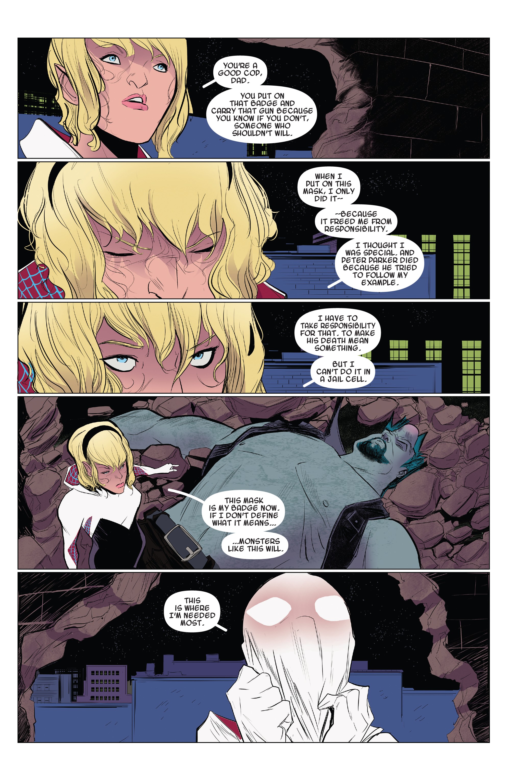 Read online Spider-Man: Spider-Verse - Spider-Gwen comic -  Issue # TPB - 22