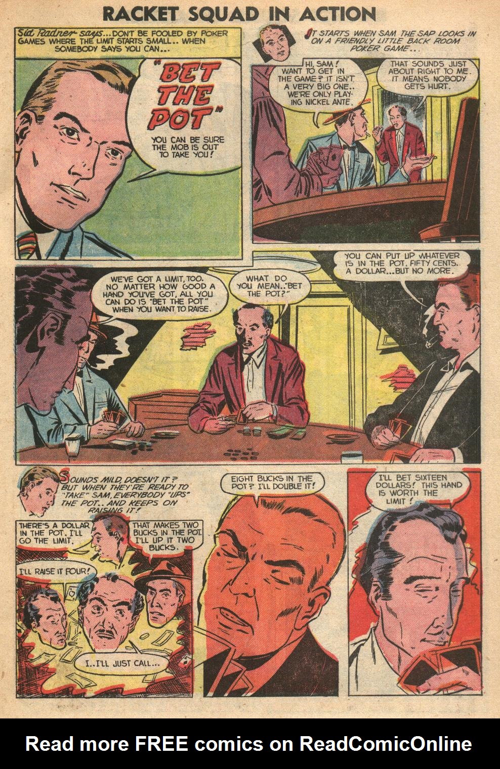 Read online Racket Squad in Action comic -  Issue #6 - 33