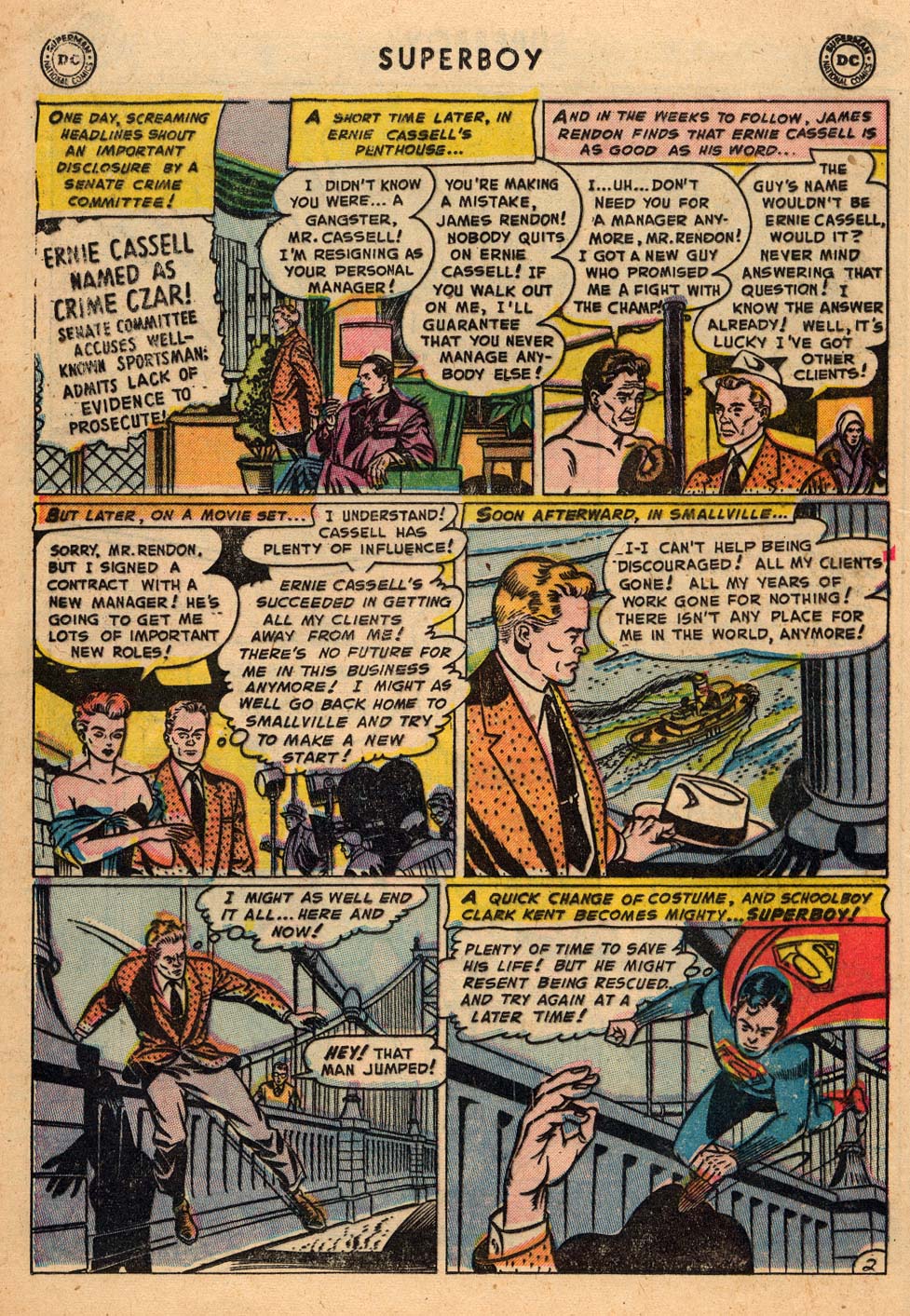 Read online Superboy (1949) comic -  Issue #26 - 13