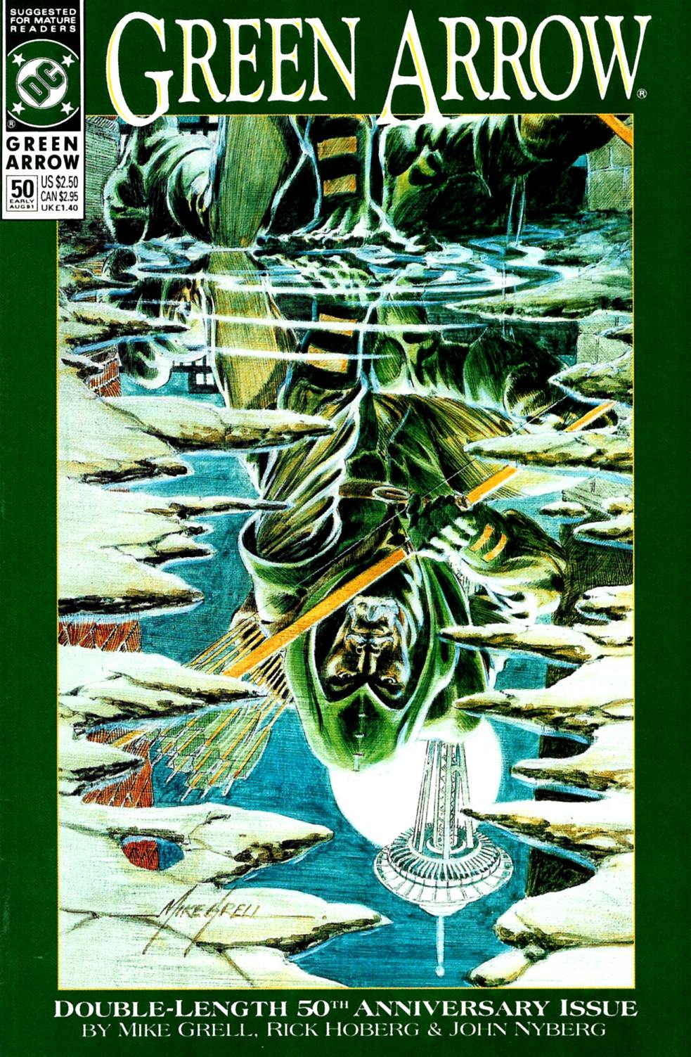 Read online Green Arrow (1988) comic -  Issue #50 - 1