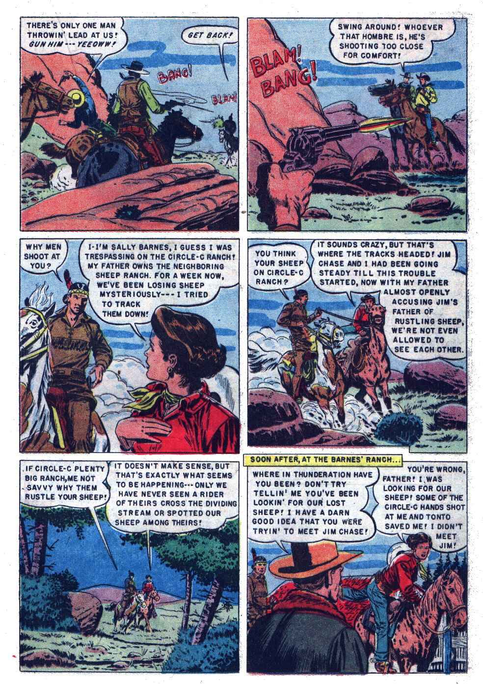 Read online Lone Ranger's Companion Tonto comic -  Issue #7 - 21