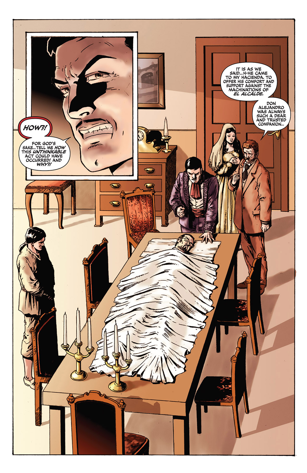 Read online Zorro Rides Again comic -  Issue #5 - 3