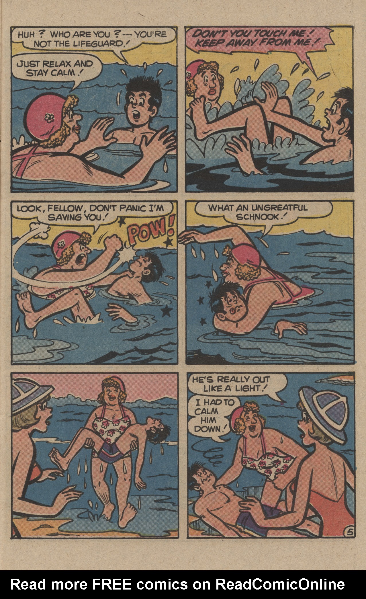 Read online Reggie and Me (1966) comic -  Issue #100 - 7