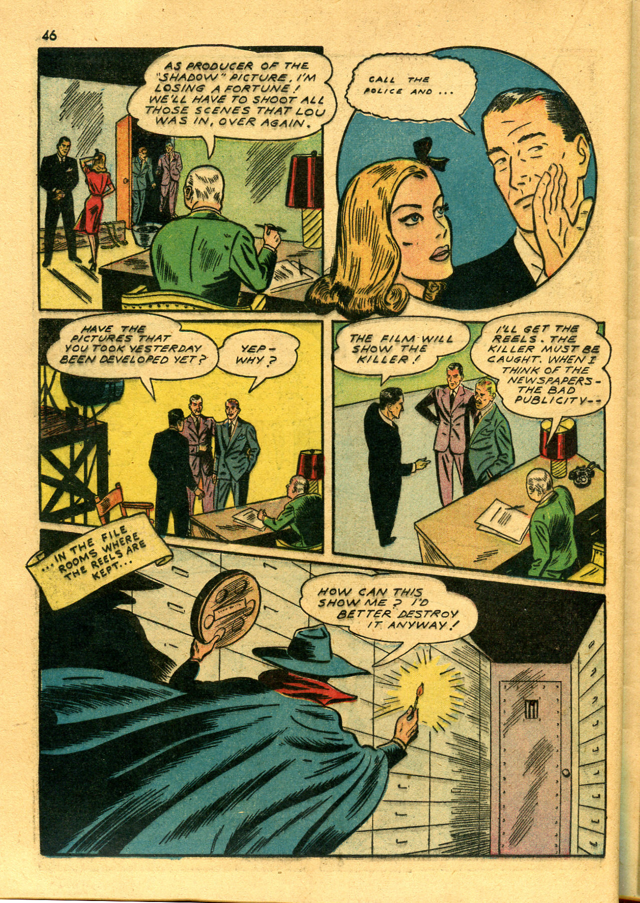 Read online Shadow Comics comic -  Issue #22 - 46