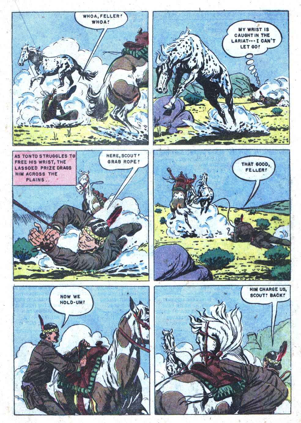 Read online Lone Ranger's Companion Tonto comic -  Issue #10 - 21