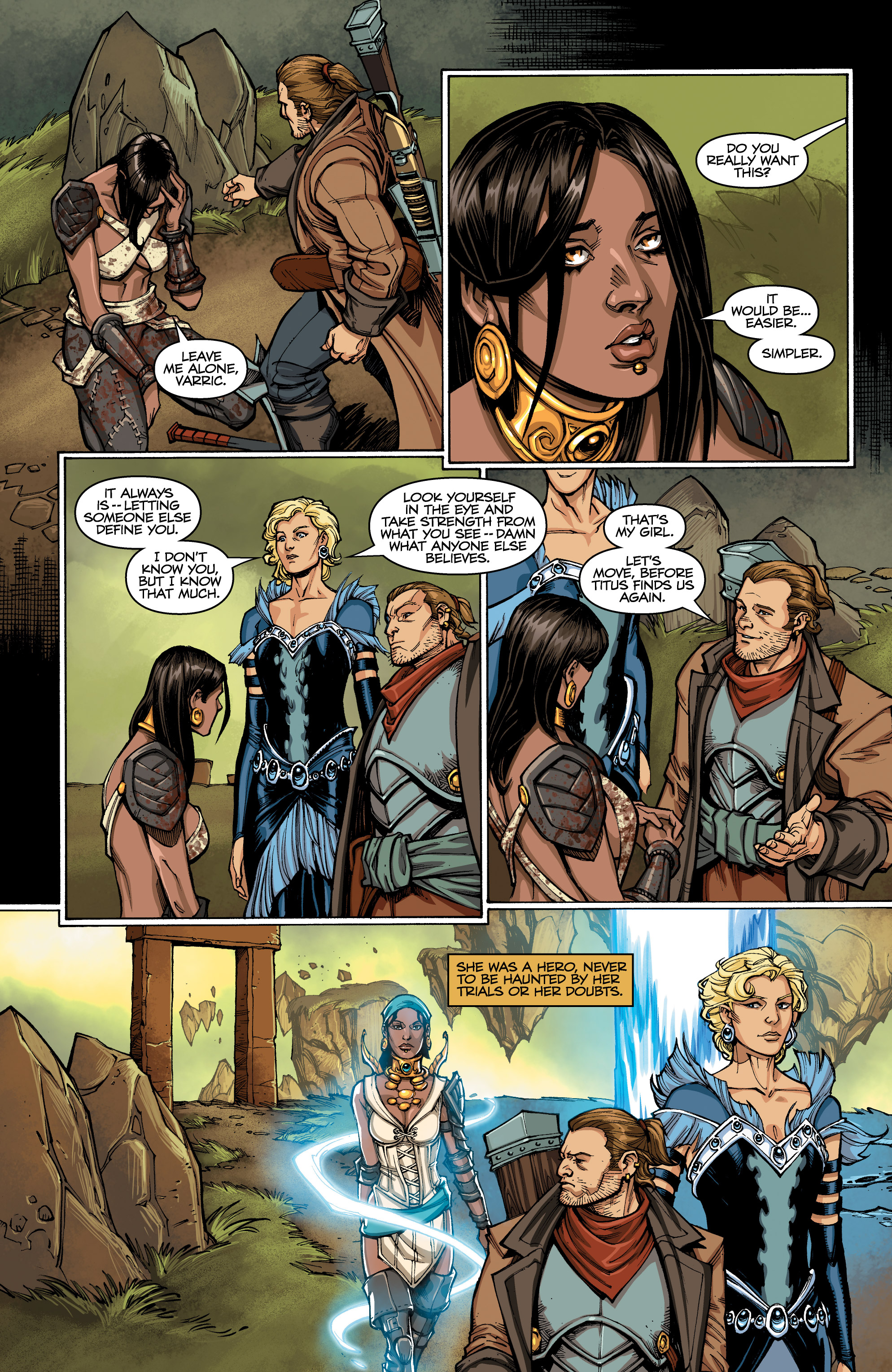Read online Dragon Age: The First Five Graphic Novels comic -  Issue # TPB (Part 2) - 74
