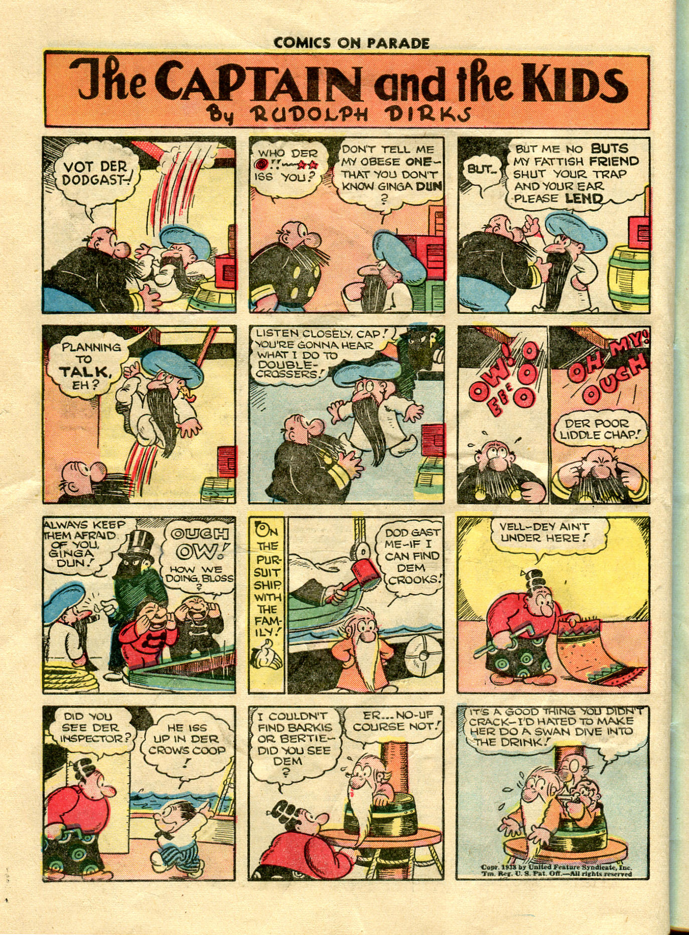 Read online Comics on Parade comic -  Issue #8 - 8