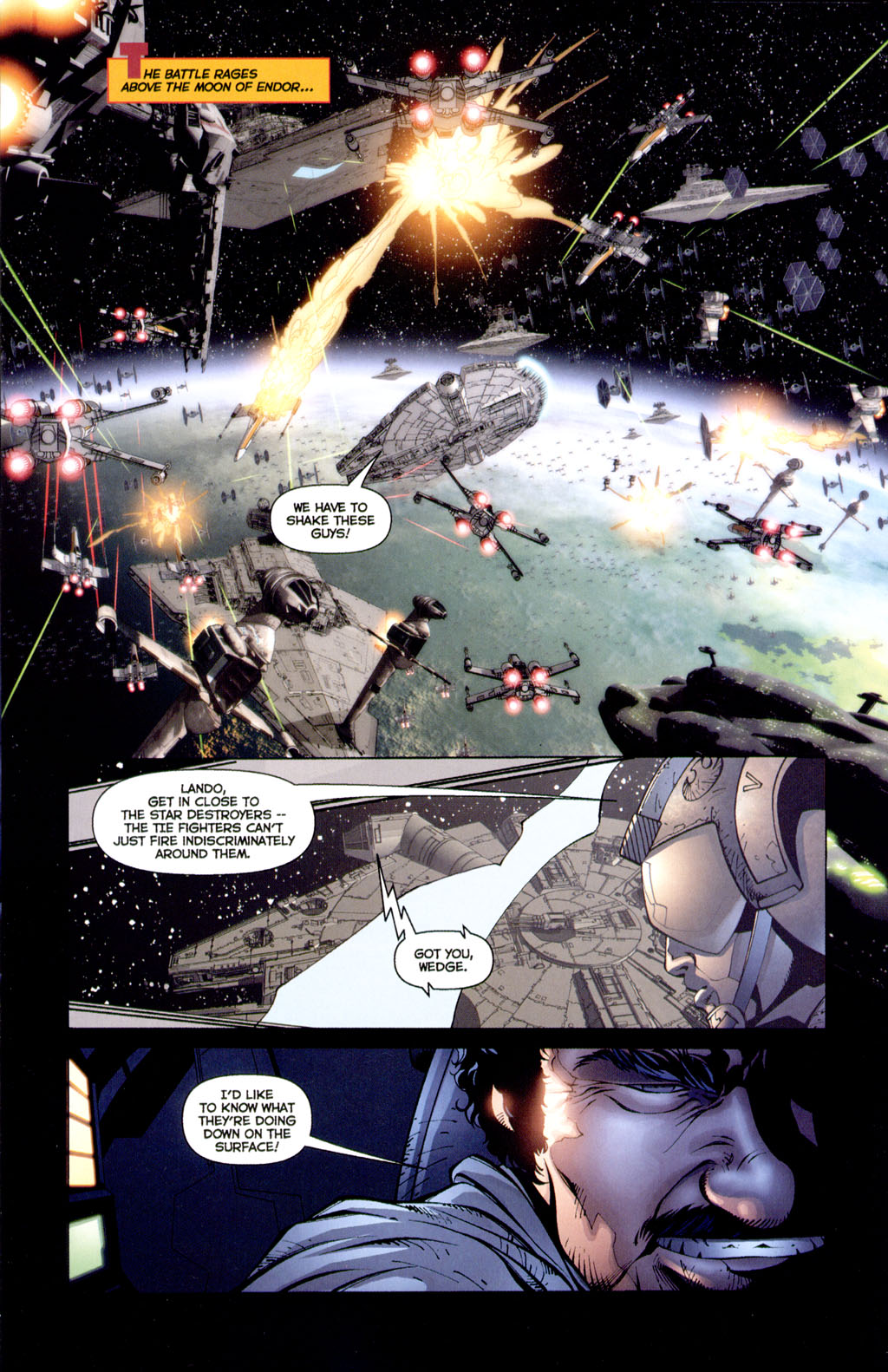 Read online Star Wars: Infinities - Return of the Jedi comic -  Issue #4 - 4