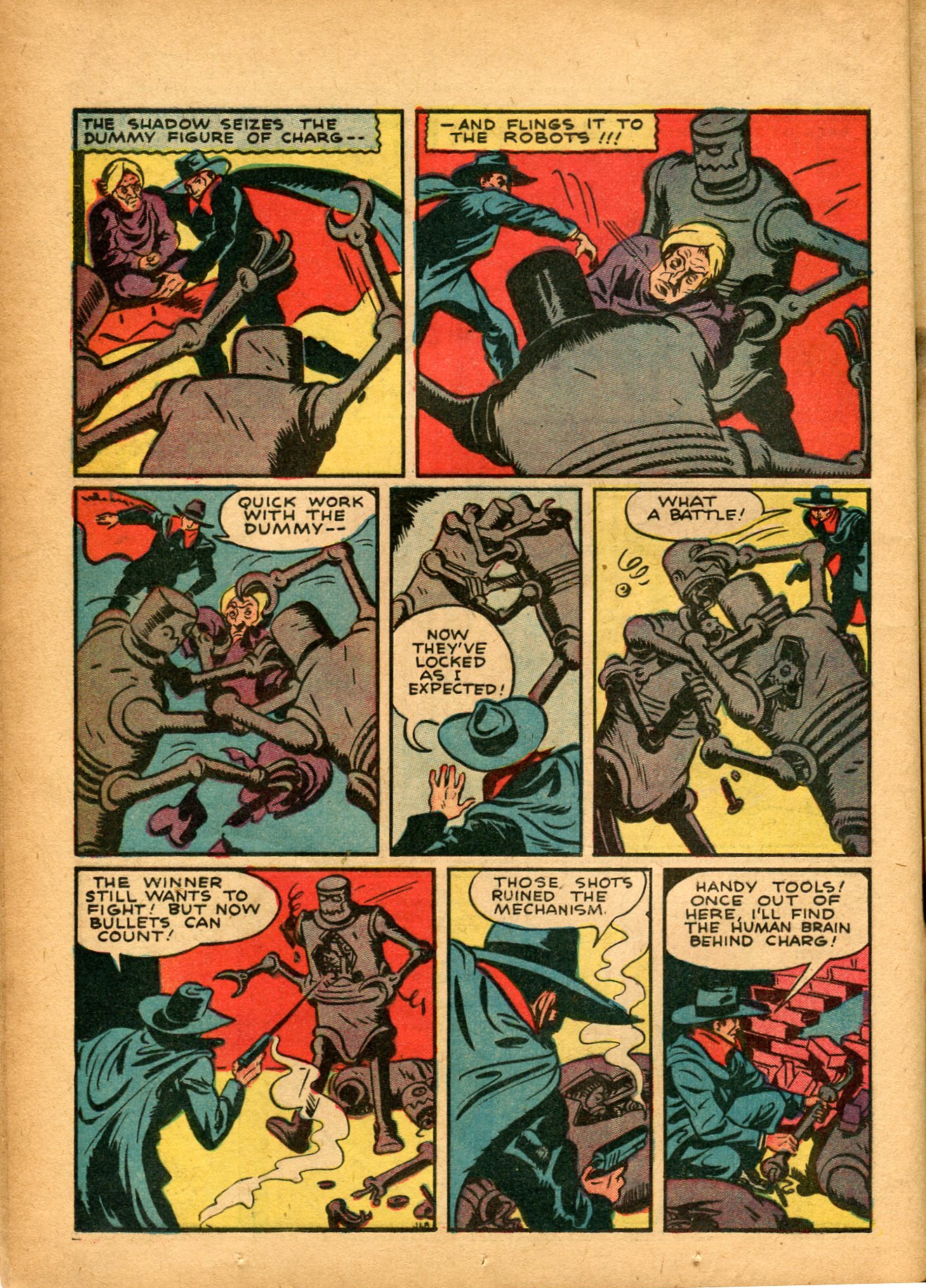 Read online Shadow Comics comic -  Issue #8 - 20