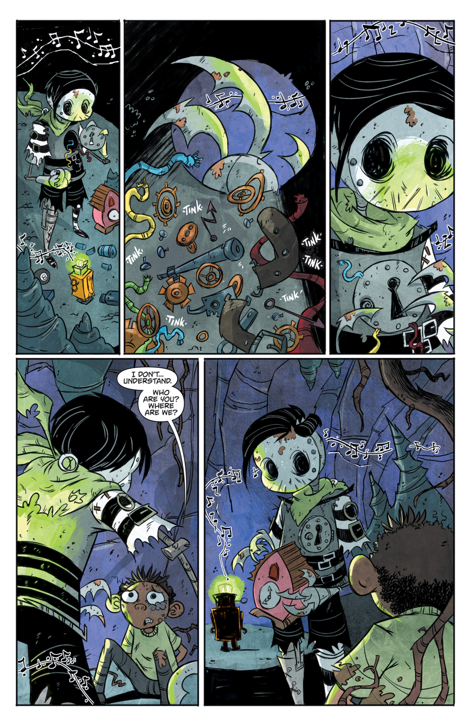 Read online Edward Scissorhands comic -  Issue #4 - 16