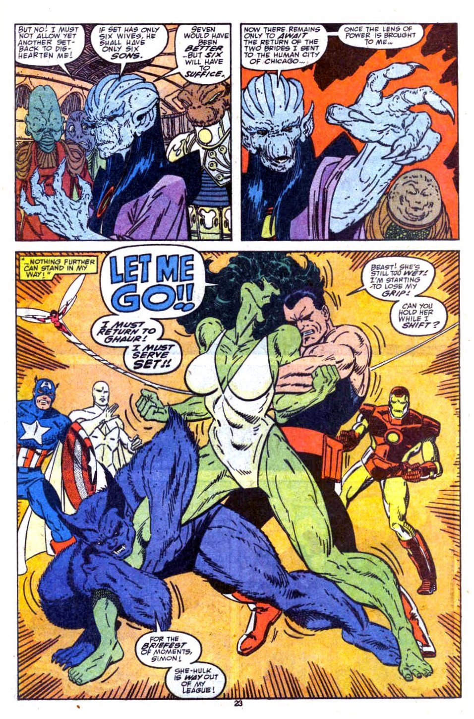 Read online Avengers West Coast (1989) comic -  Issue # Annual 4 - 21