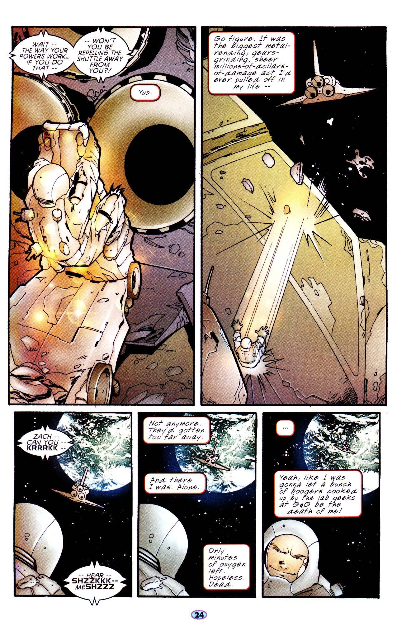 Read online Troublemakers comic -  Issue #6 - 20