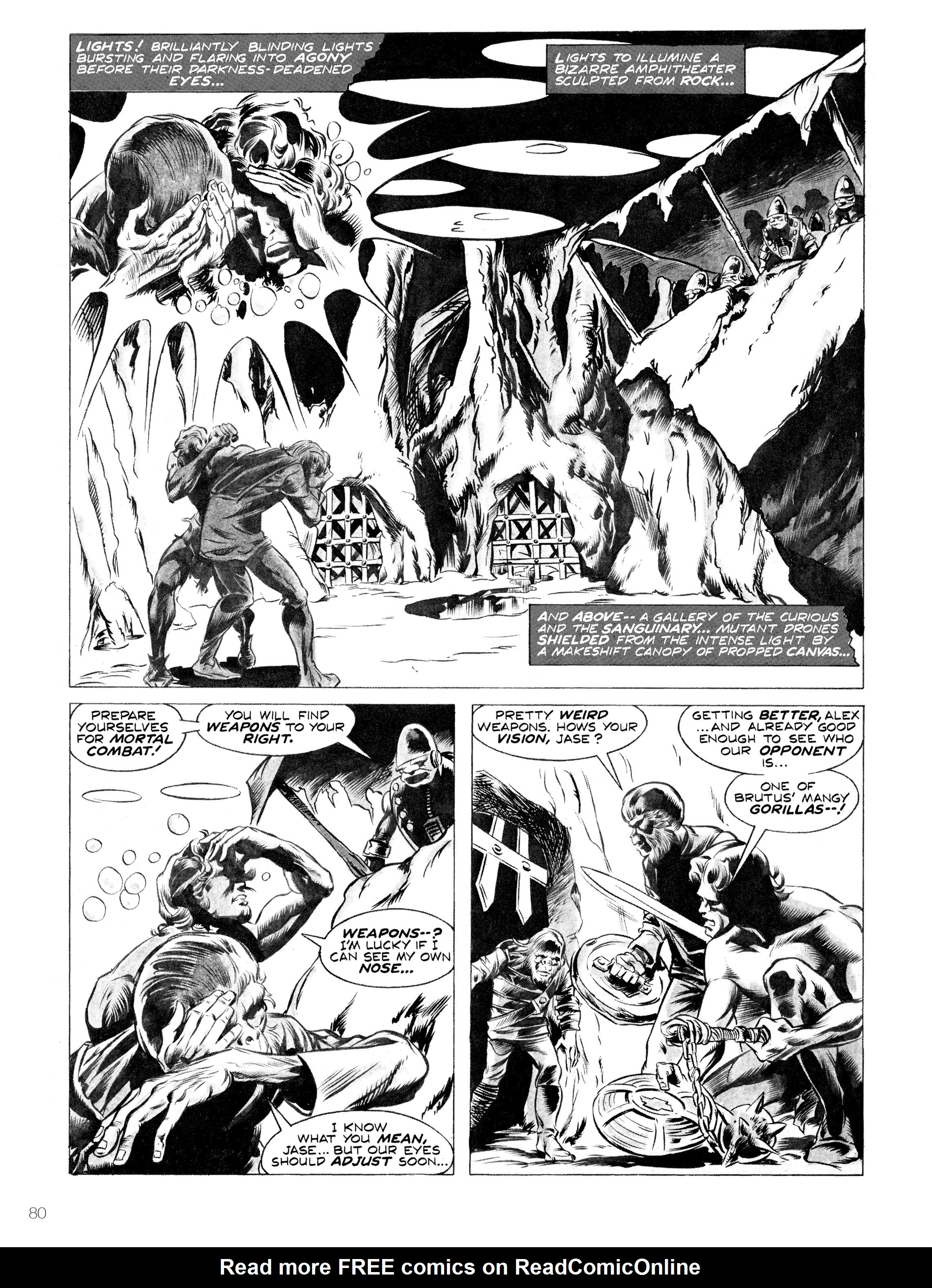 Read online Planet of the Apes: Archive comic -  Issue # TPB 1 (Part 1) - 76