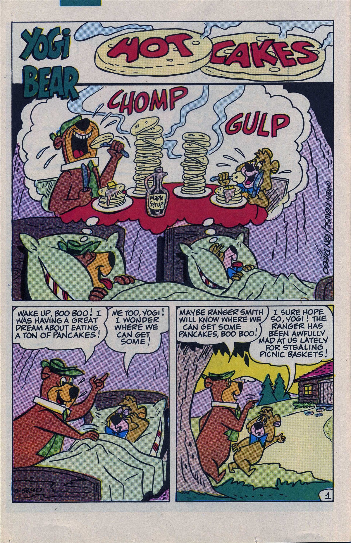 Read online Yogi Bear (1992) comic -  Issue #1 - 8