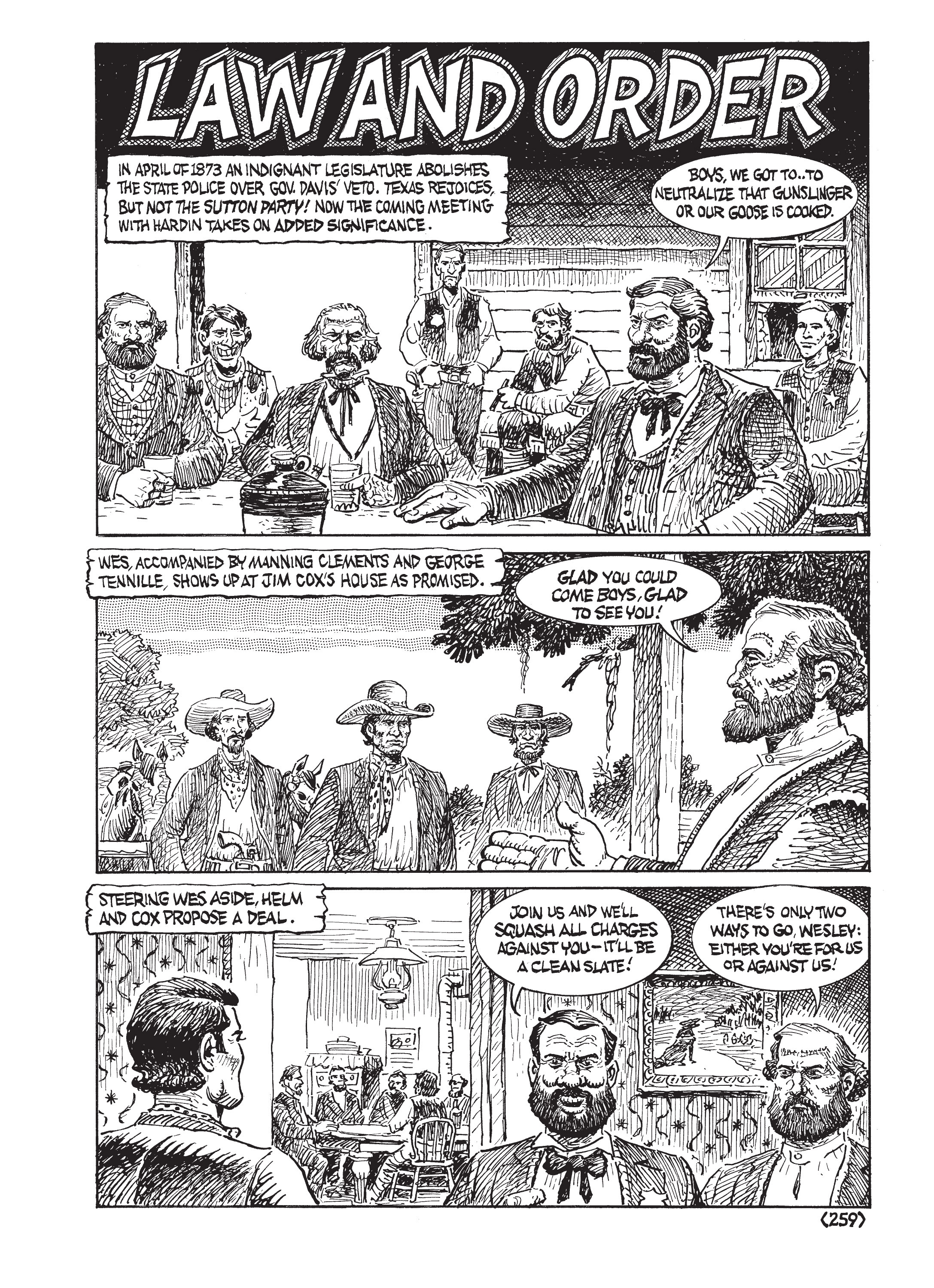 Read online Jack Jackson's American History: Los Tejanos and Lost Cause comic -  Issue # TPB (Part 3) - 57