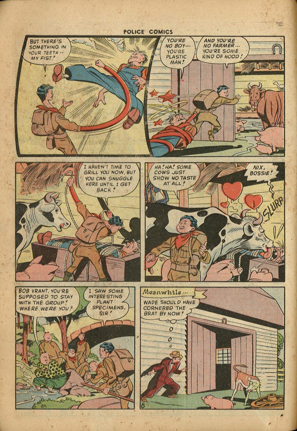 Read online Police Comics comic -  Issue #91 - 10