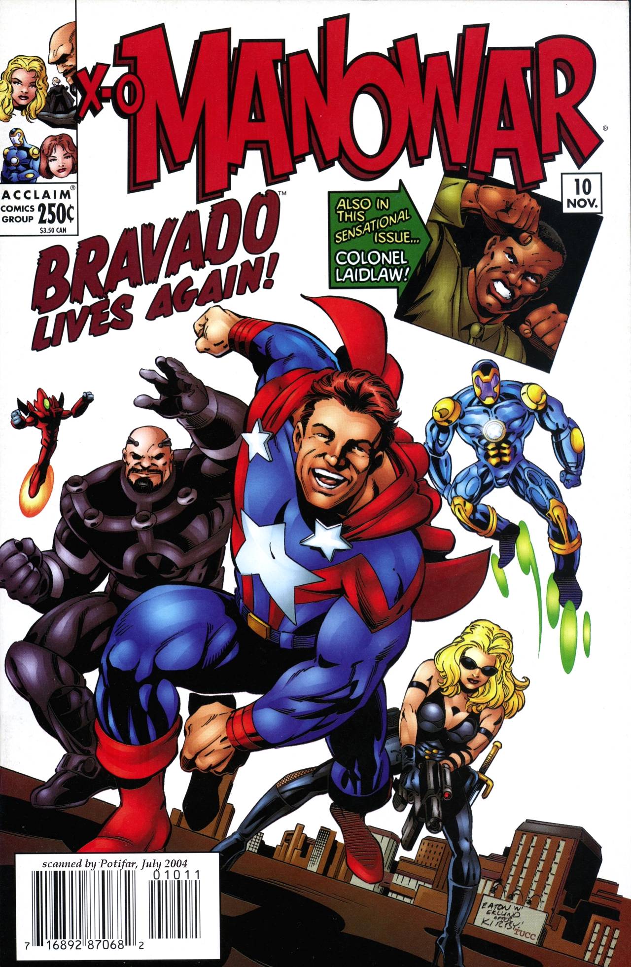 Read online X-O Manowar (1996) comic -  Issue #10 - 1