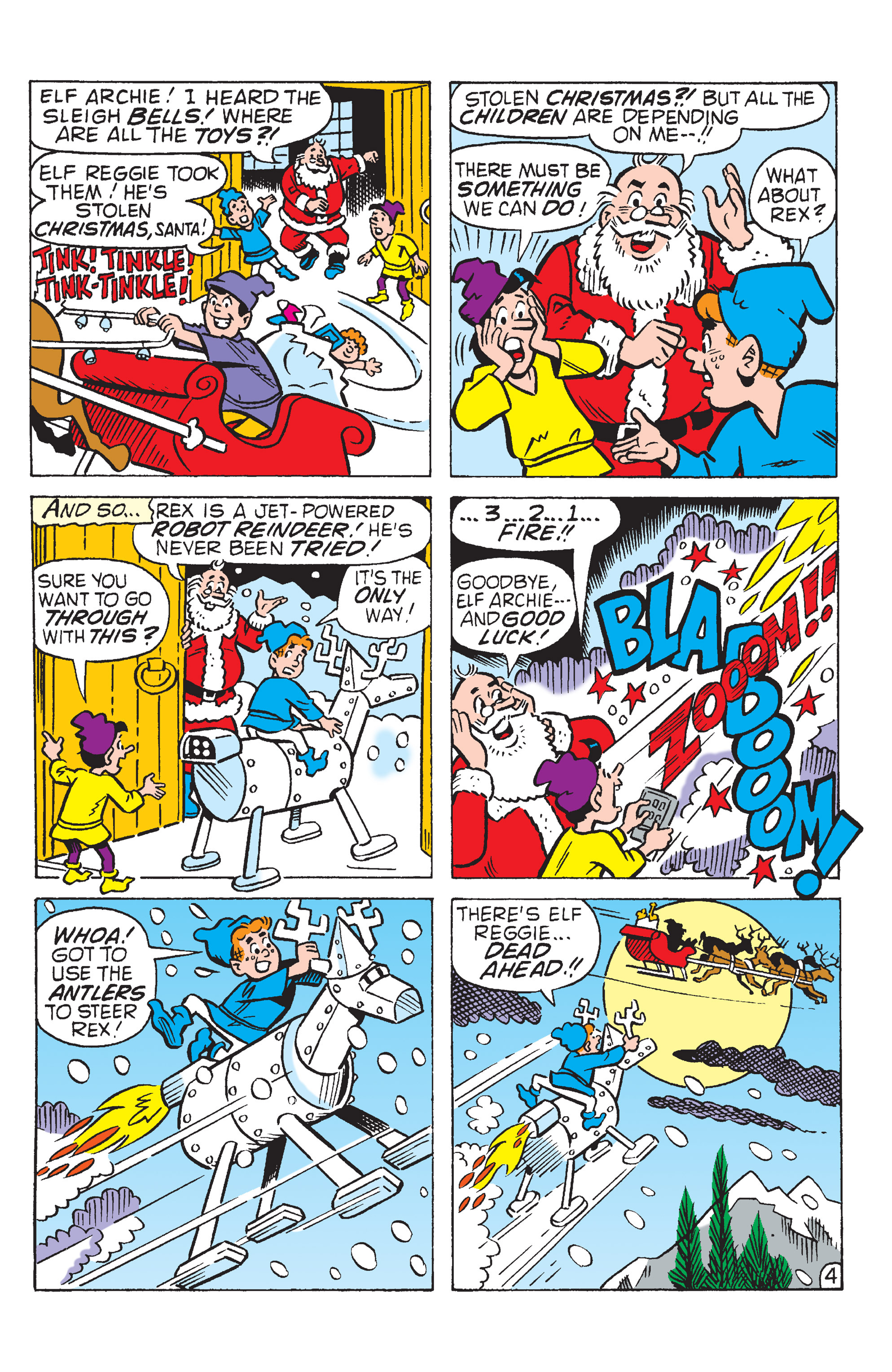 Read online Archie Meets Santa comic -  Issue # TPB - 61