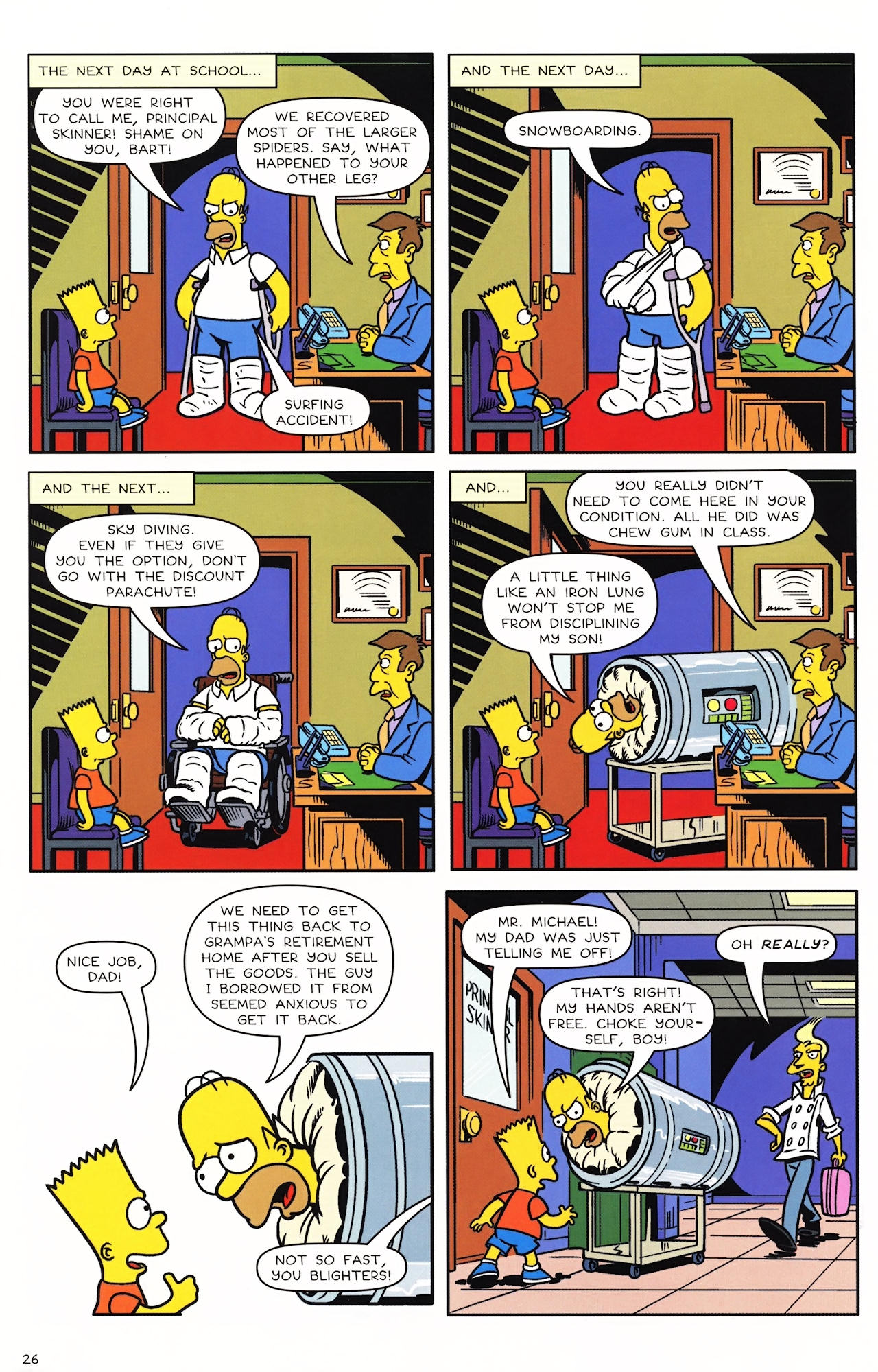 Read online Simpsons Comics comic -  Issue #150 - 21