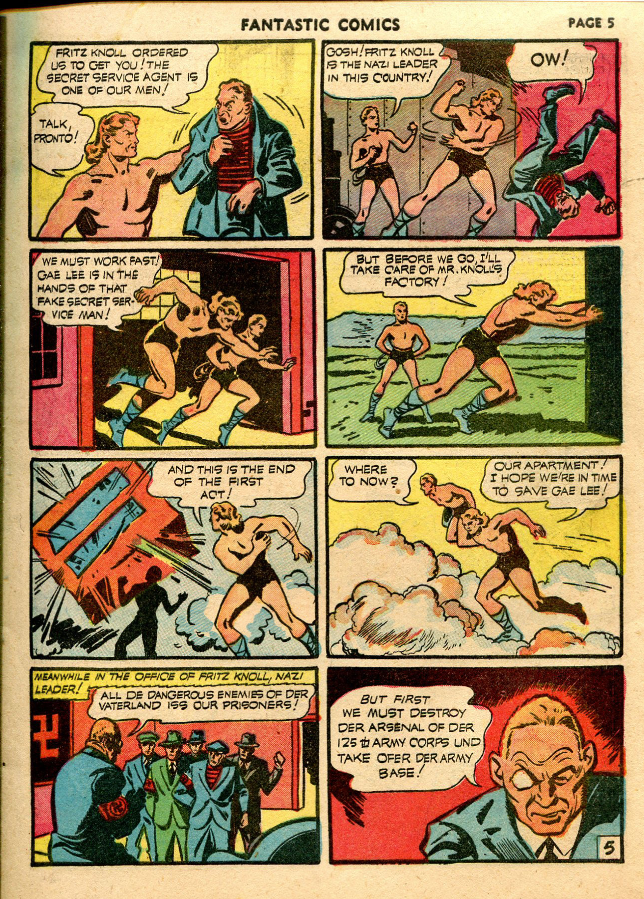 Read online Fantastic Comics comic -  Issue #21 - 7