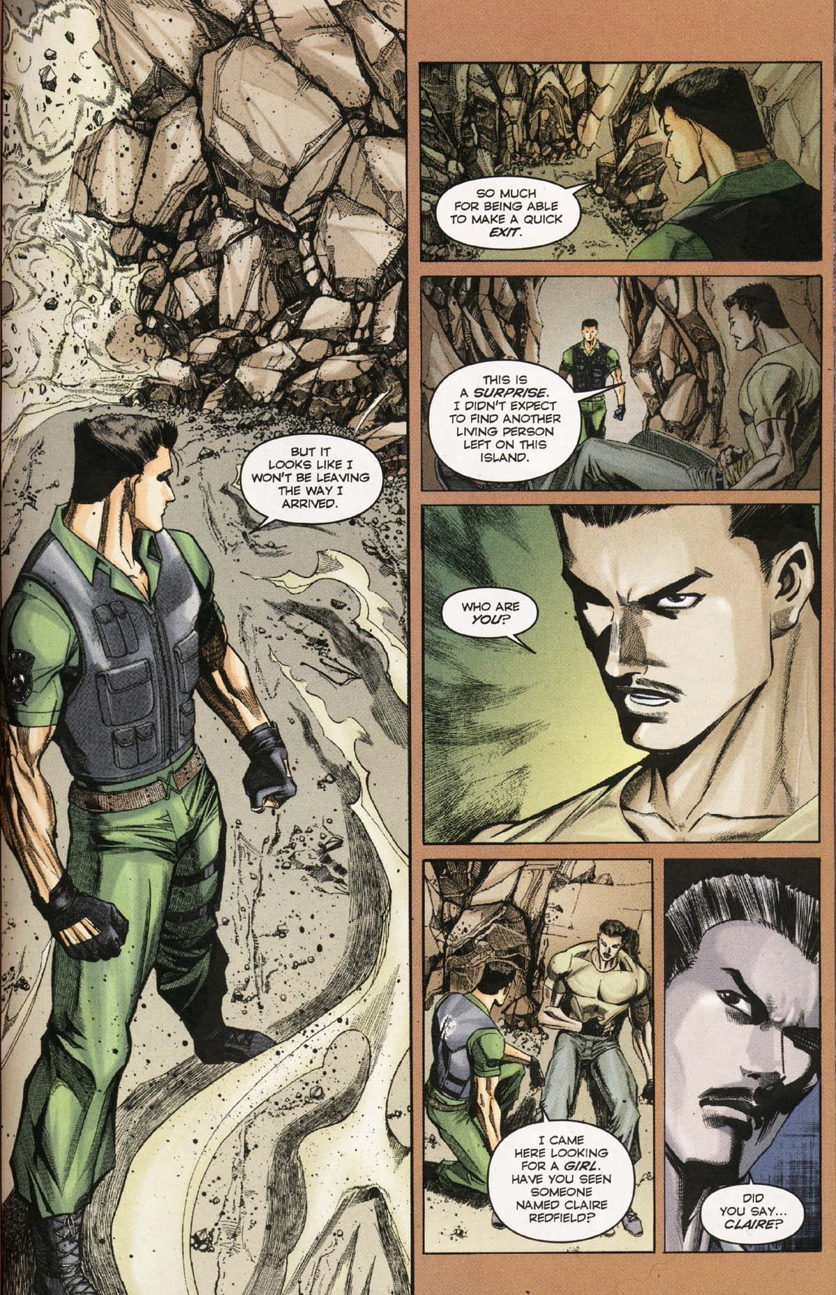 Read online Resident Evil Code: Veronica comic -  Issue #3 - 38