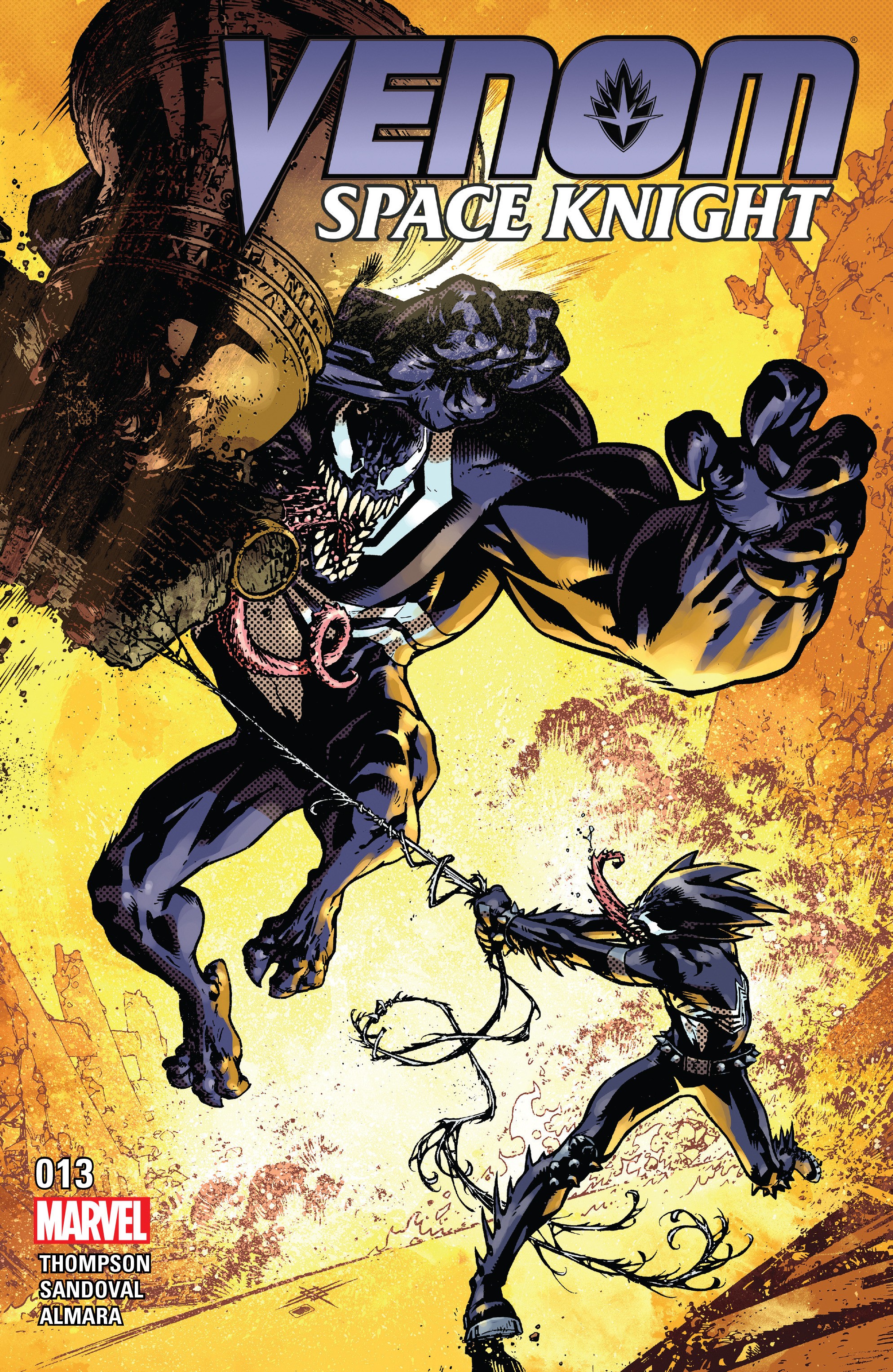Read online Venom: Space Knight comic -  Issue #13 - 1