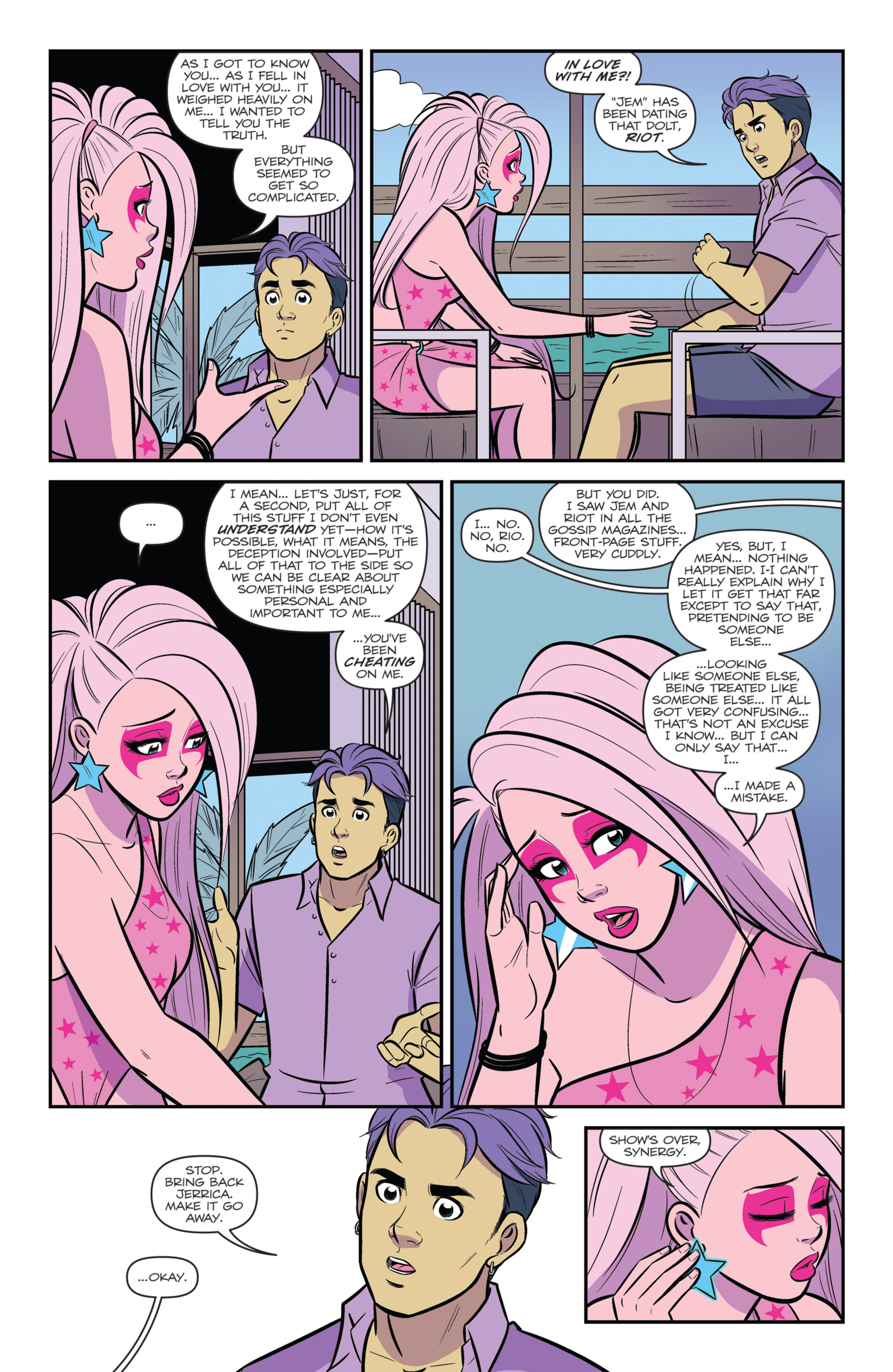 Read online Jem and The Holograms comic -  Issue #25 - 8