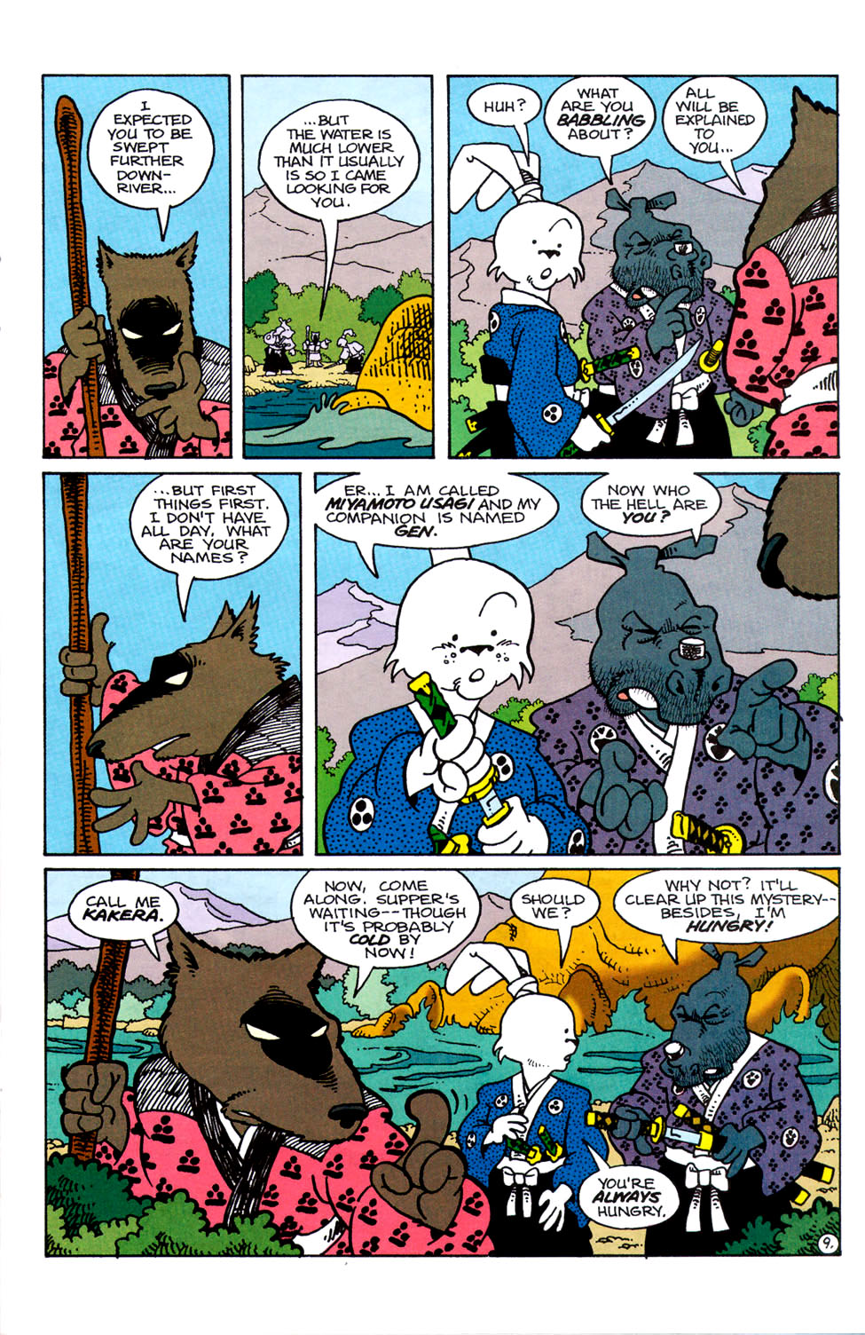 Usagi Yojimbo (1993) Issue #1 #1 - English 10