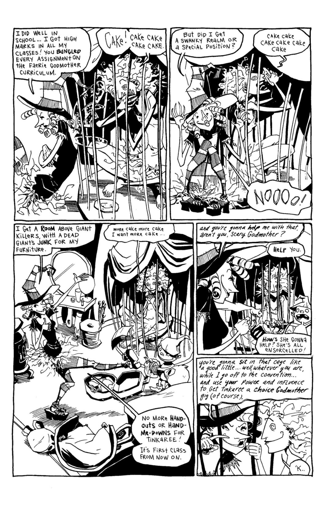 Read online Scary Godmother Comic Book Stories comic -  Issue # TPB - 169
