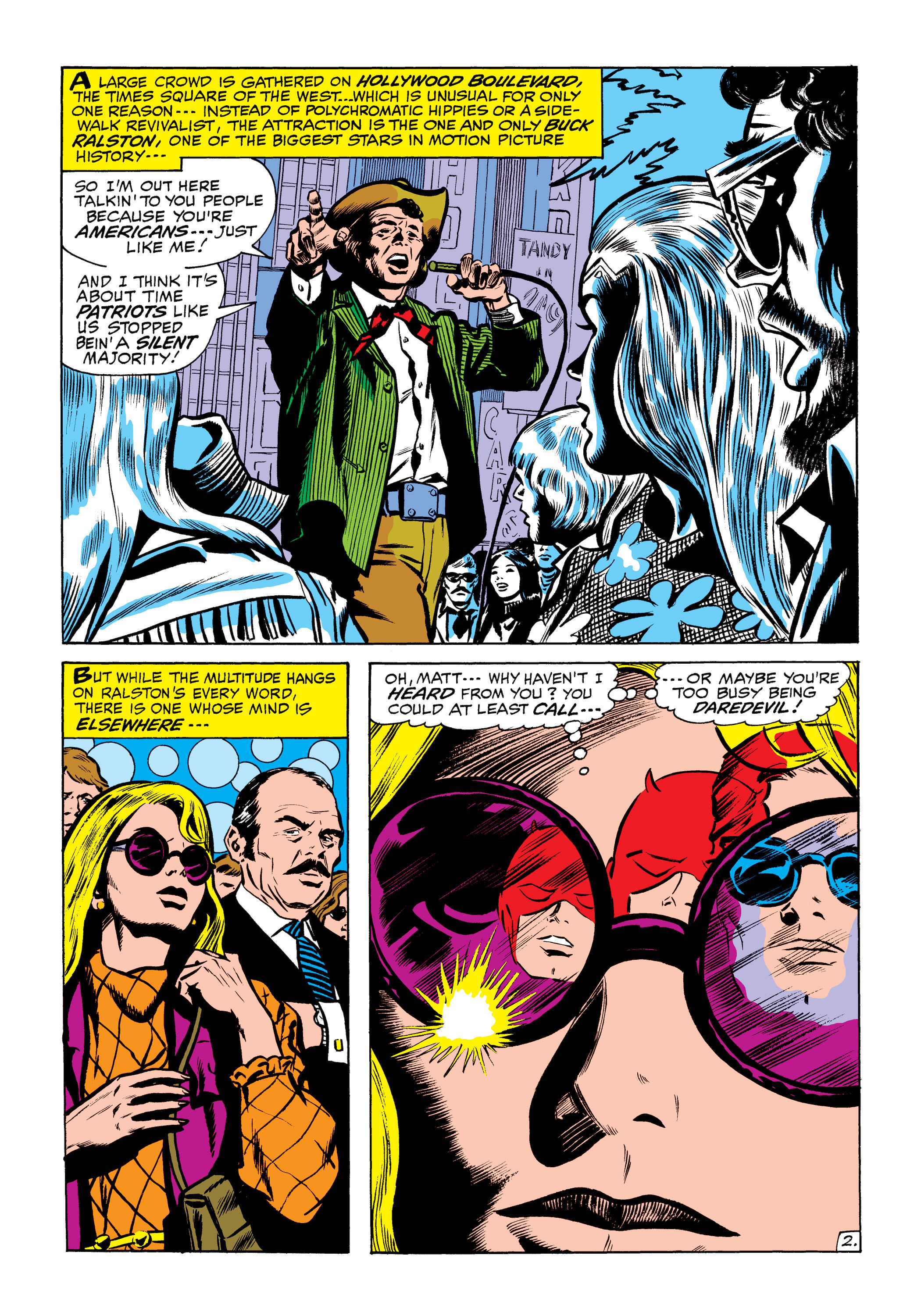 Read online Marvel Masterworks: Daredevil comic -  Issue # TPB 7 (Part 2) - 29