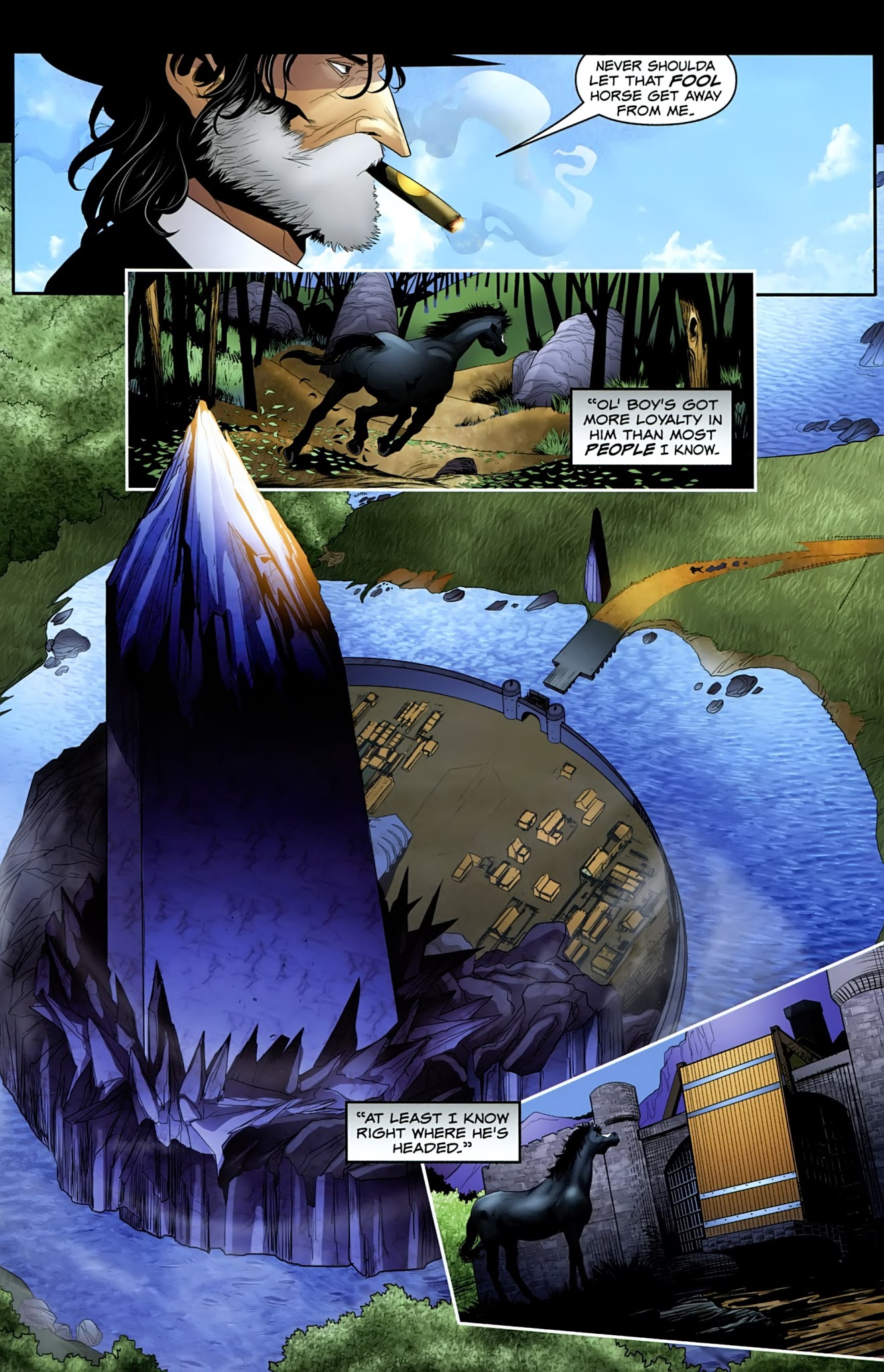 Read online Legend of Oz: The Wicked West comic -  Issue #4 - 4