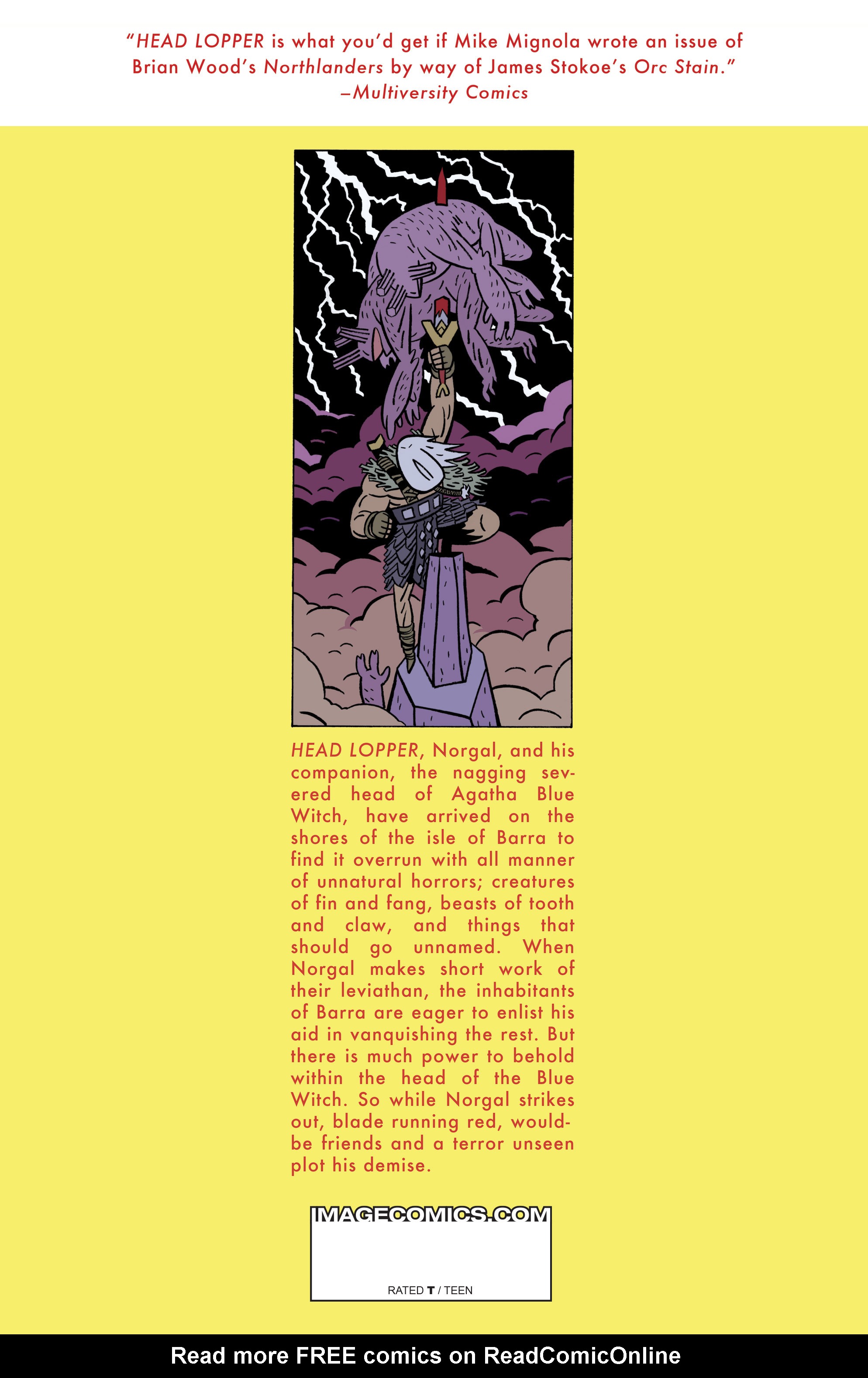Read online Head Lopper comic -  Issue #1 - 94