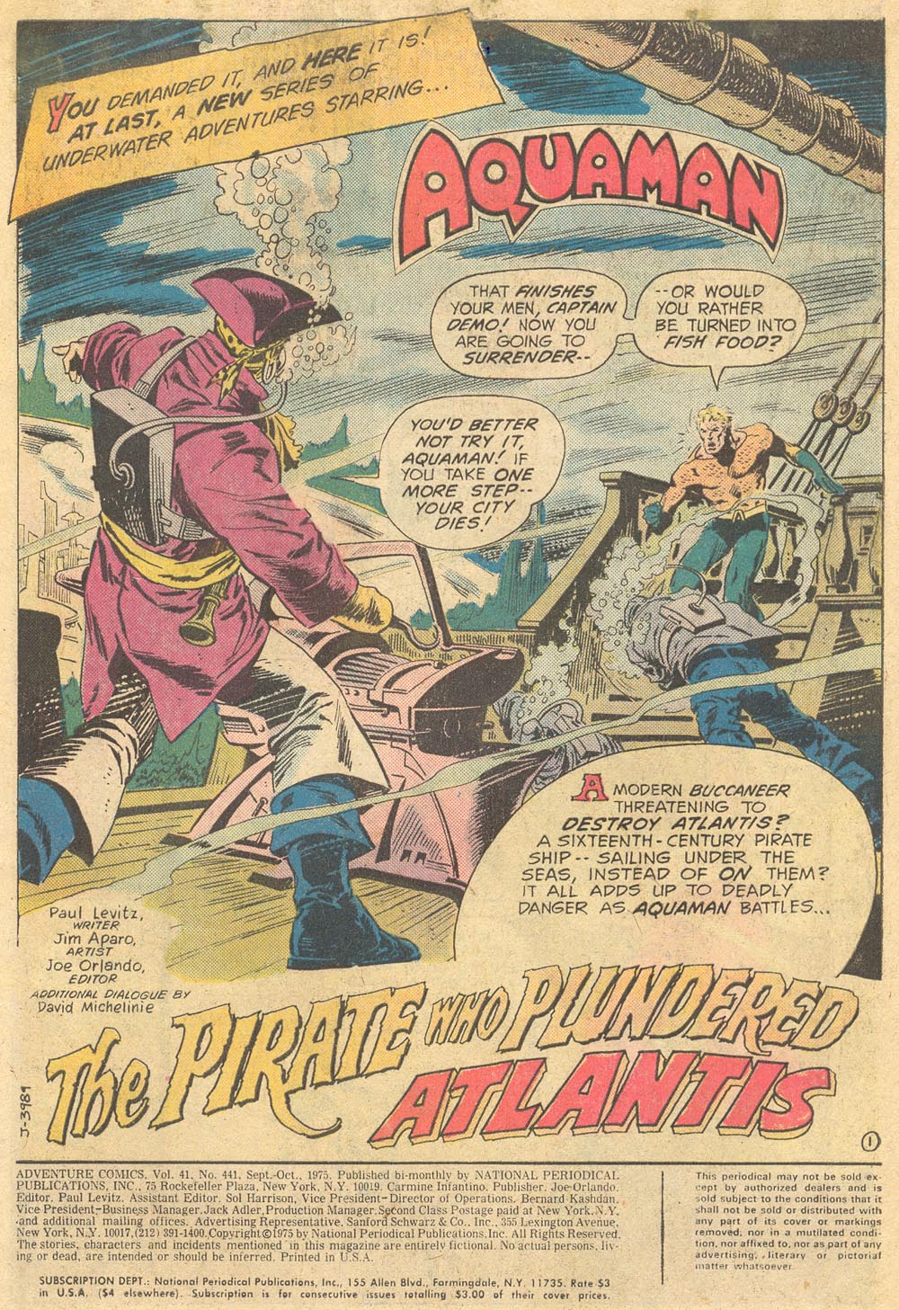 Adventure Comics (1938) issue 441 - Page 3