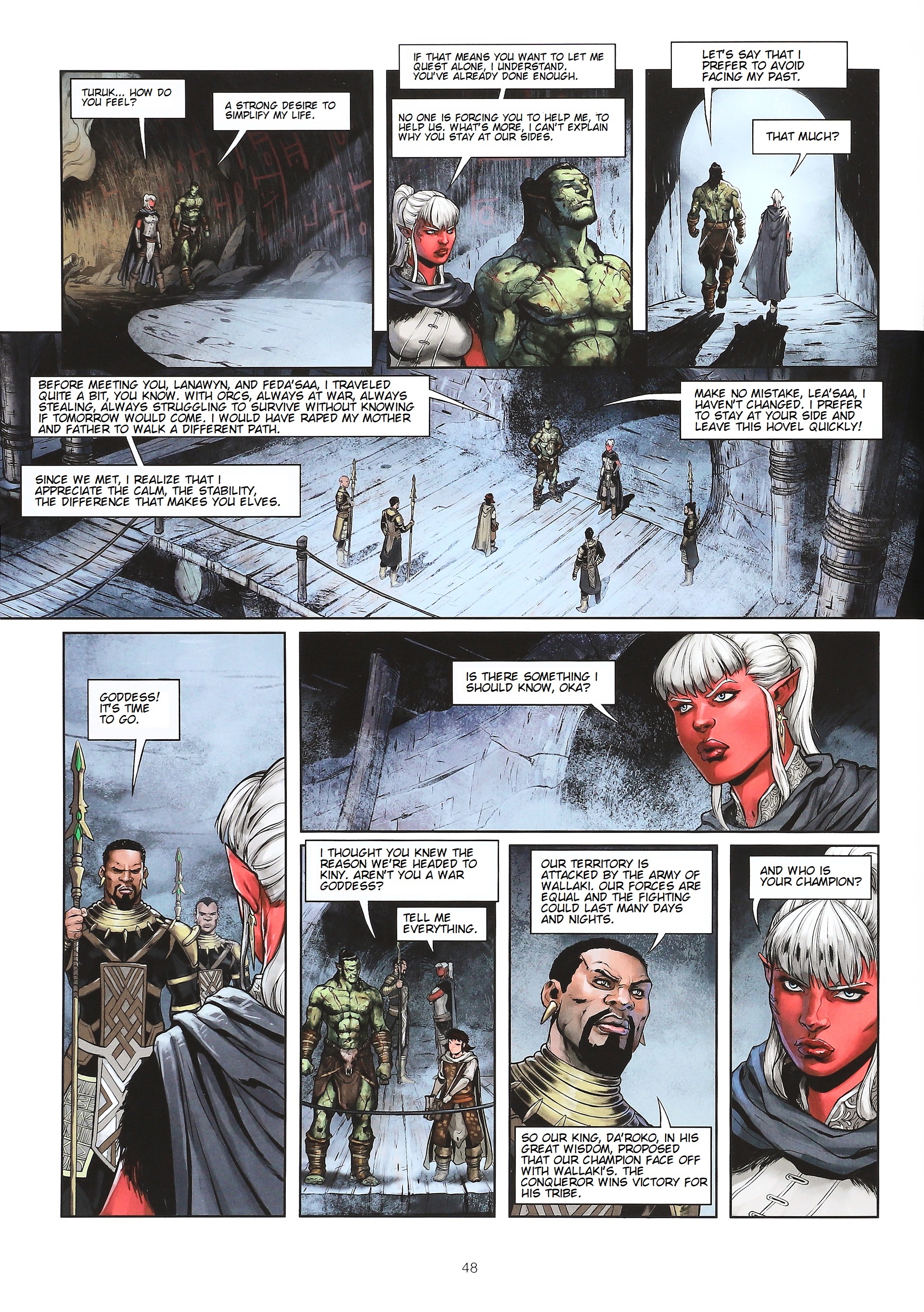 Read online Elves comic -  Issue #29 - 49
