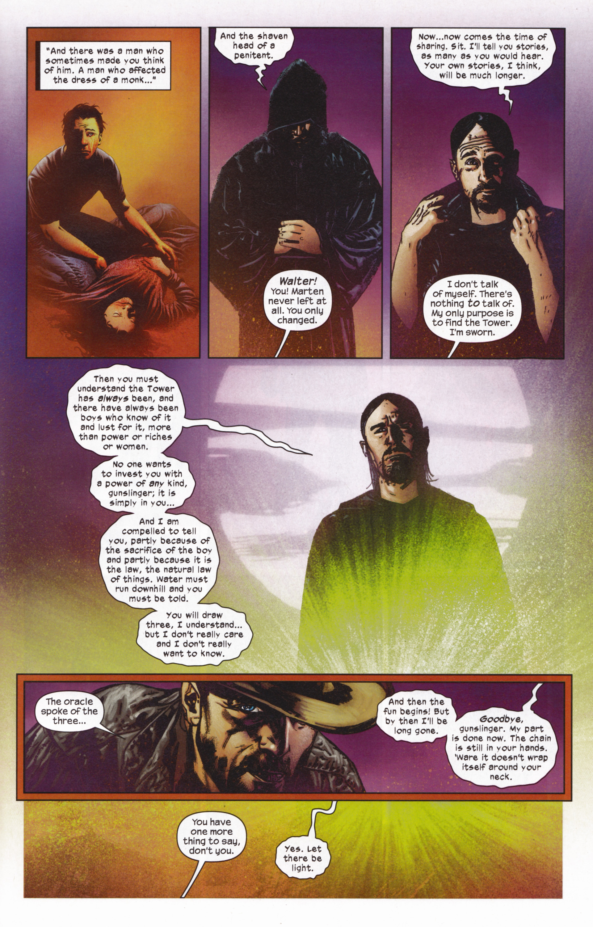 Read online Dark Tower: The Gunslinger - The Man in Black comic -  Issue #5 - 22