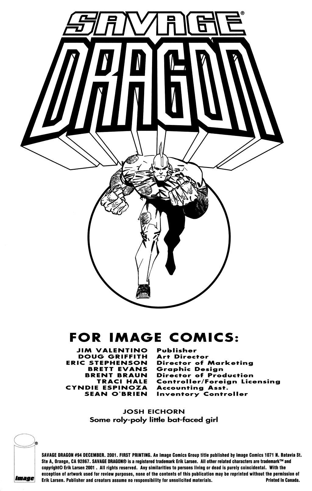 Read online The Savage Dragon (1993) comic -  Issue #94 - 2