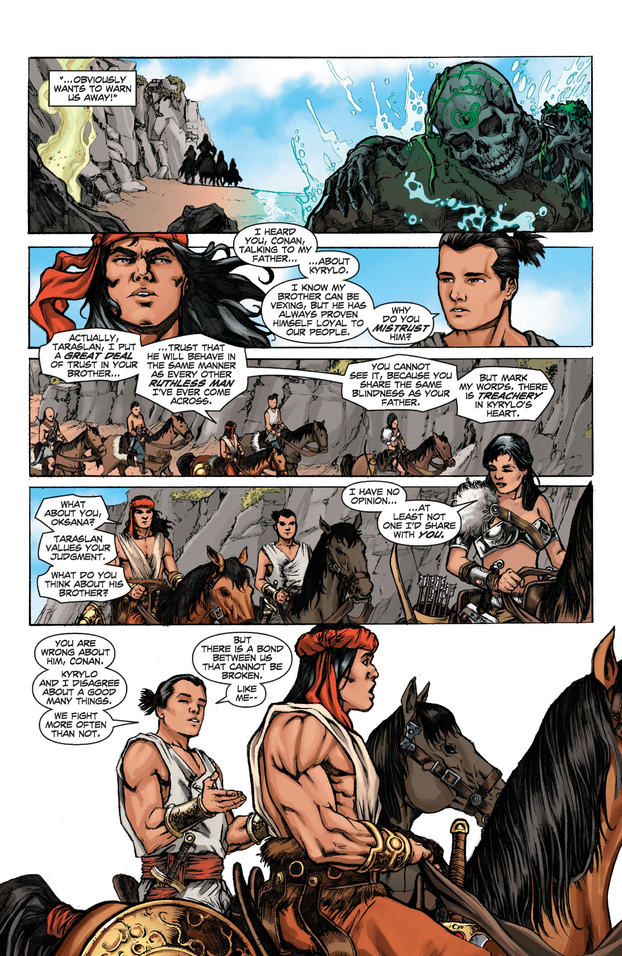 Read online Conan Chronicles Epic Collection comic -  Issue # TPB Blood In His Wake (Part 2) - 67