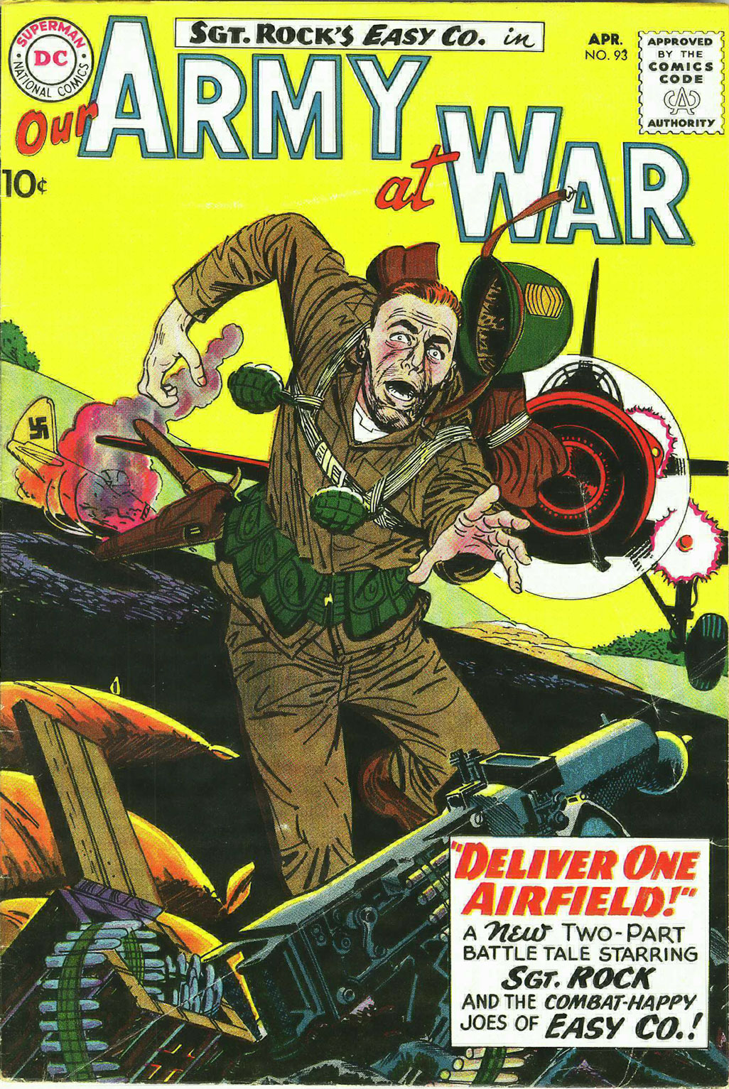 Read online Our Army at War (1952) comic -  Issue #93 - 1