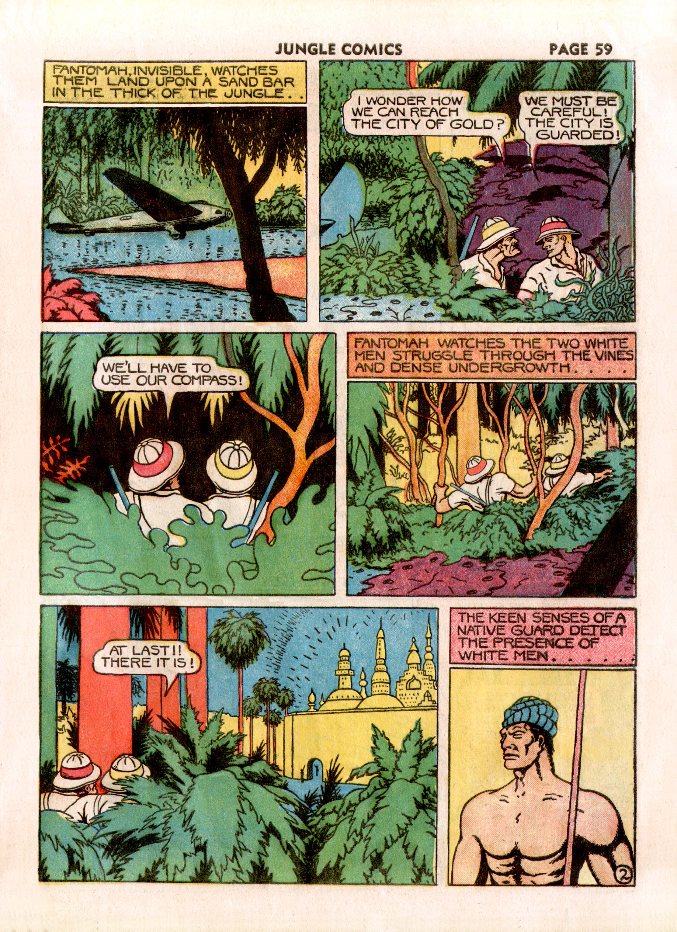 Read online Jungle Comics comic -  Issue #3 - 61