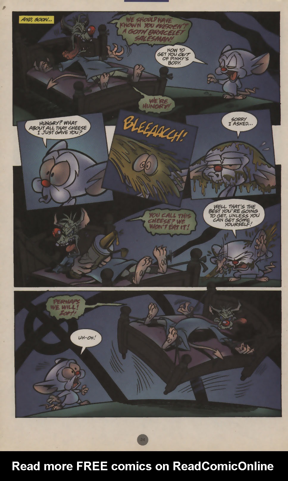 Read online Pinky and The Brain comic -  Issue #17 - 19