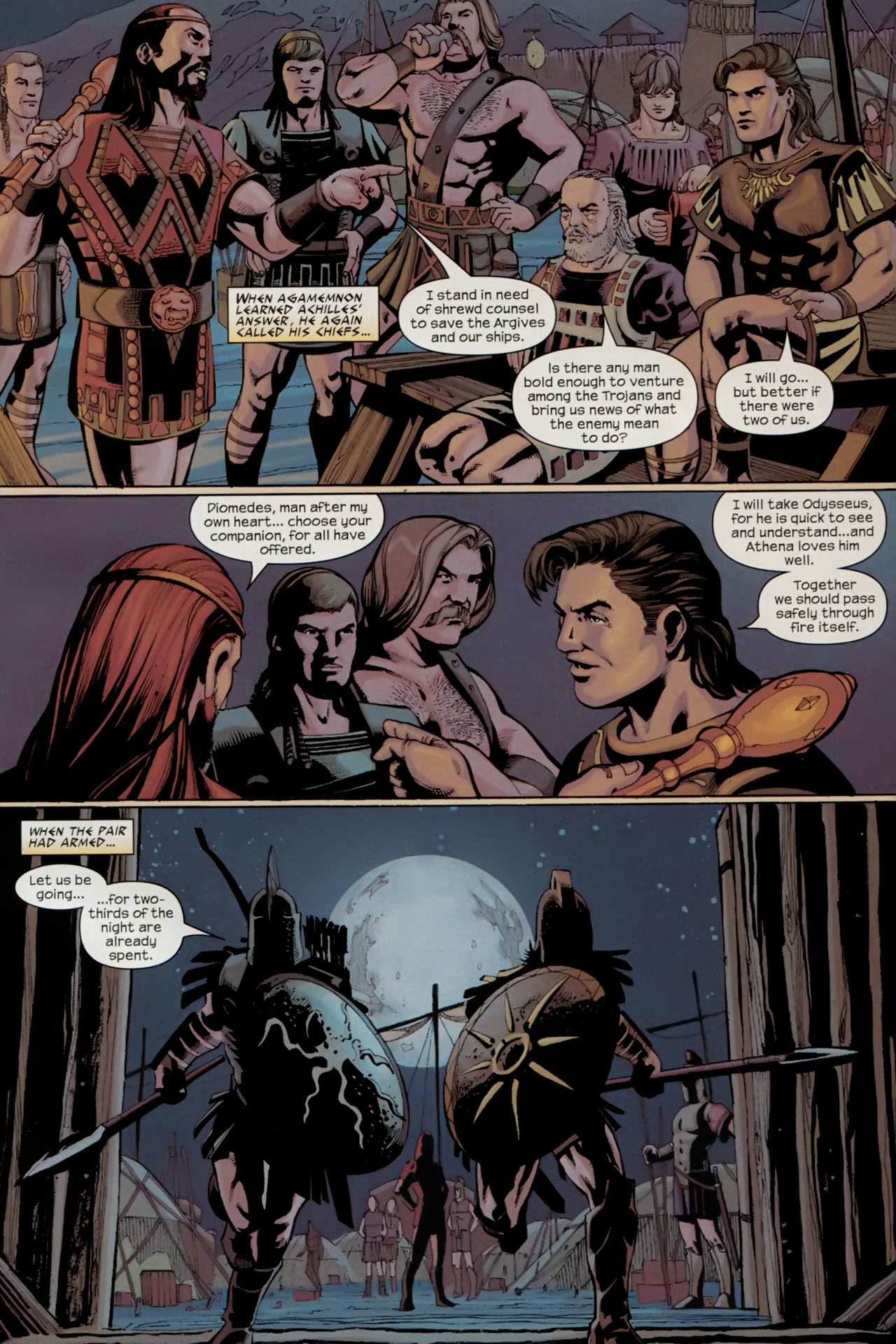 Read online The Iliad comic -  Issue #4 - 7