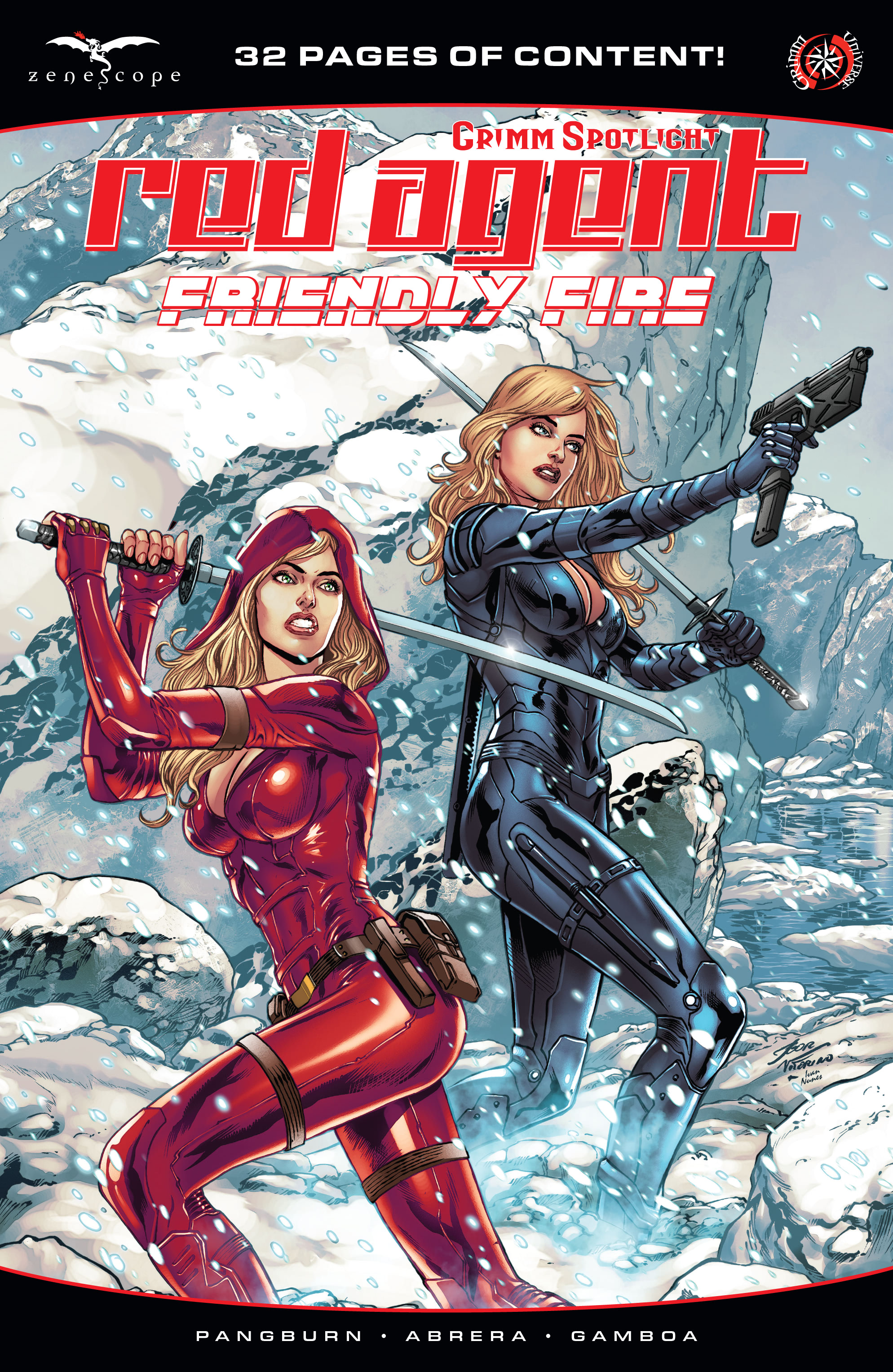 Read online Grimm Spotlight: Red Agent - Friendly Fire comic -  Issue # Full - 1