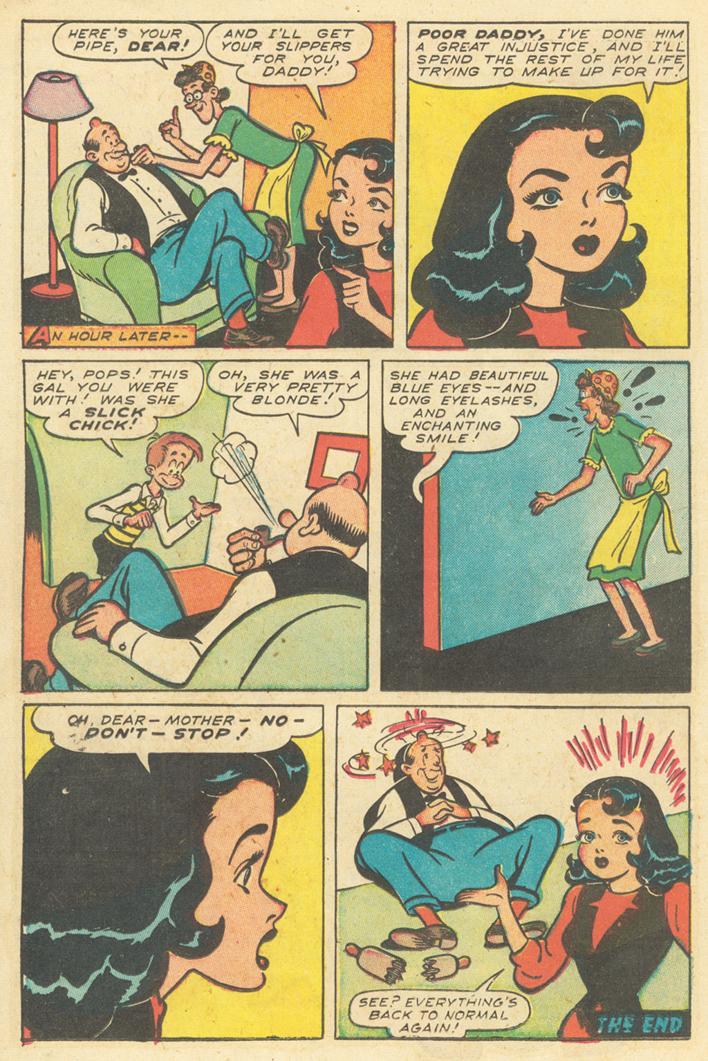 Read online Margie Comics comic -  Issue #38 - 22