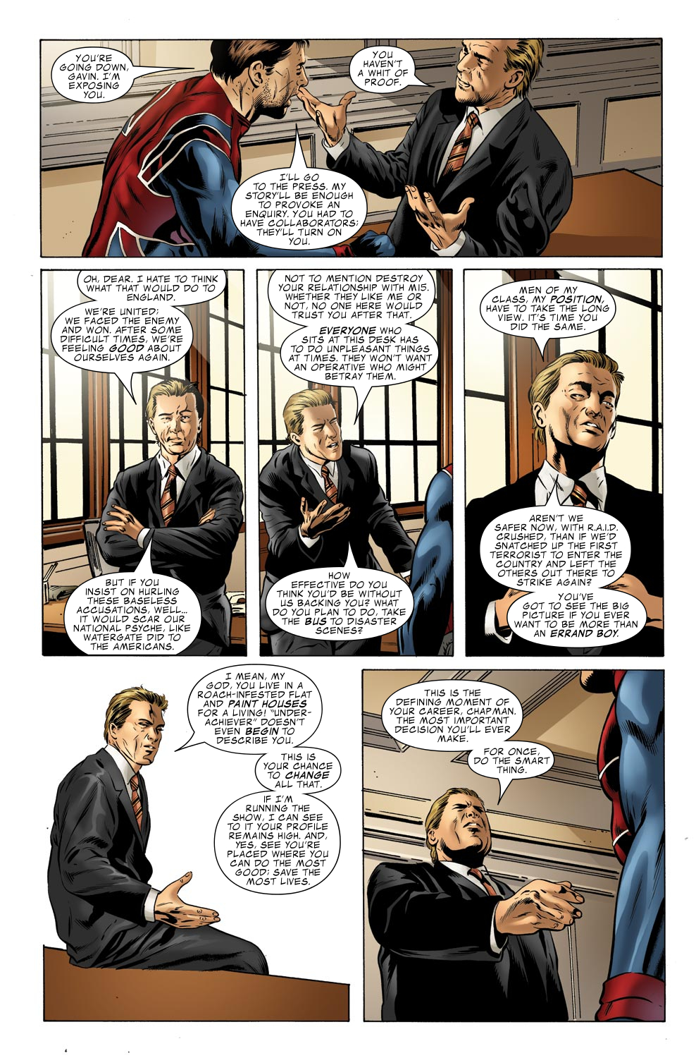 Read online Union Jack (2006) comic -  Issue #4 - 22