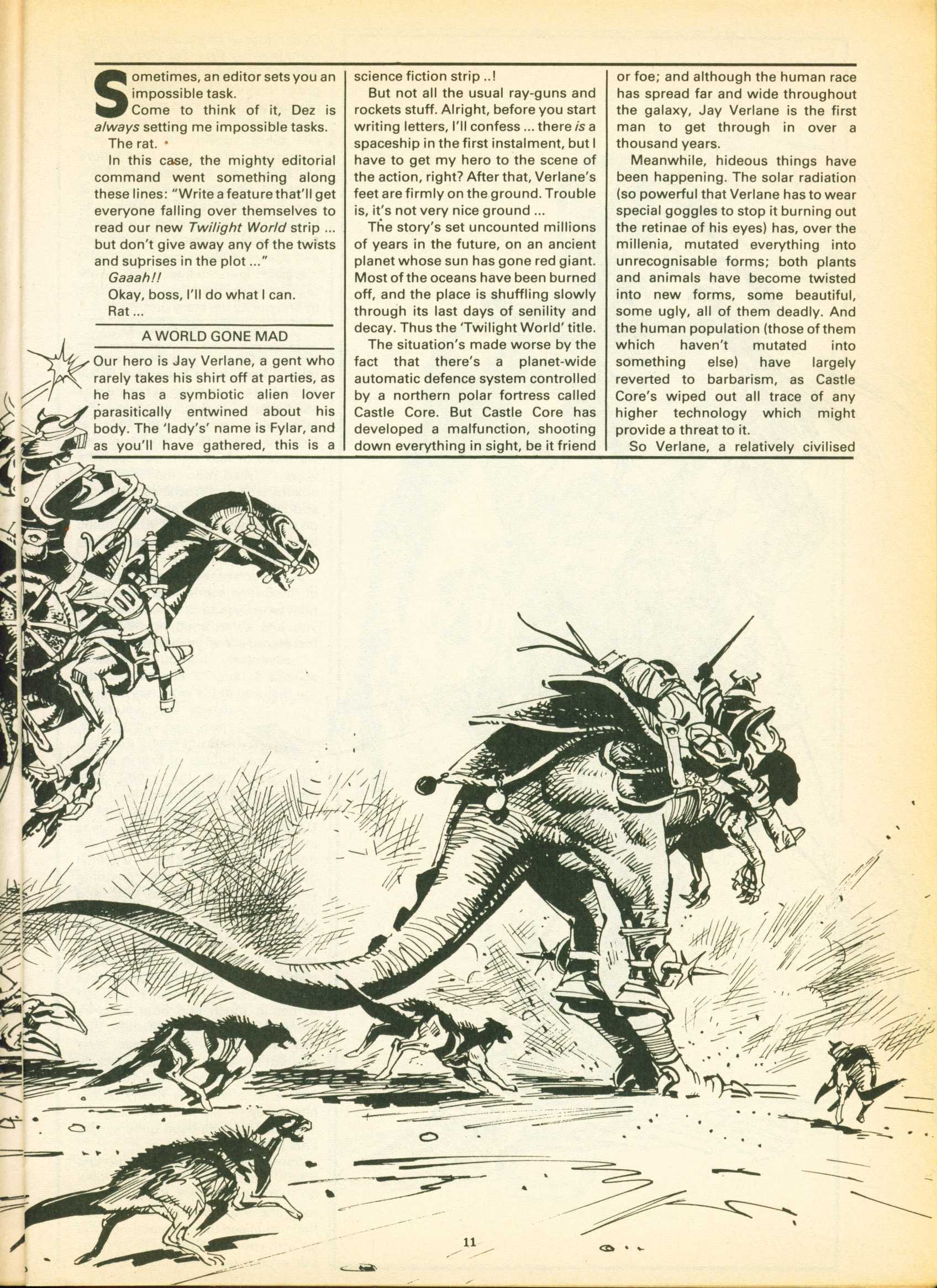 Read online Warrior comic -  Issue #13 - 11
