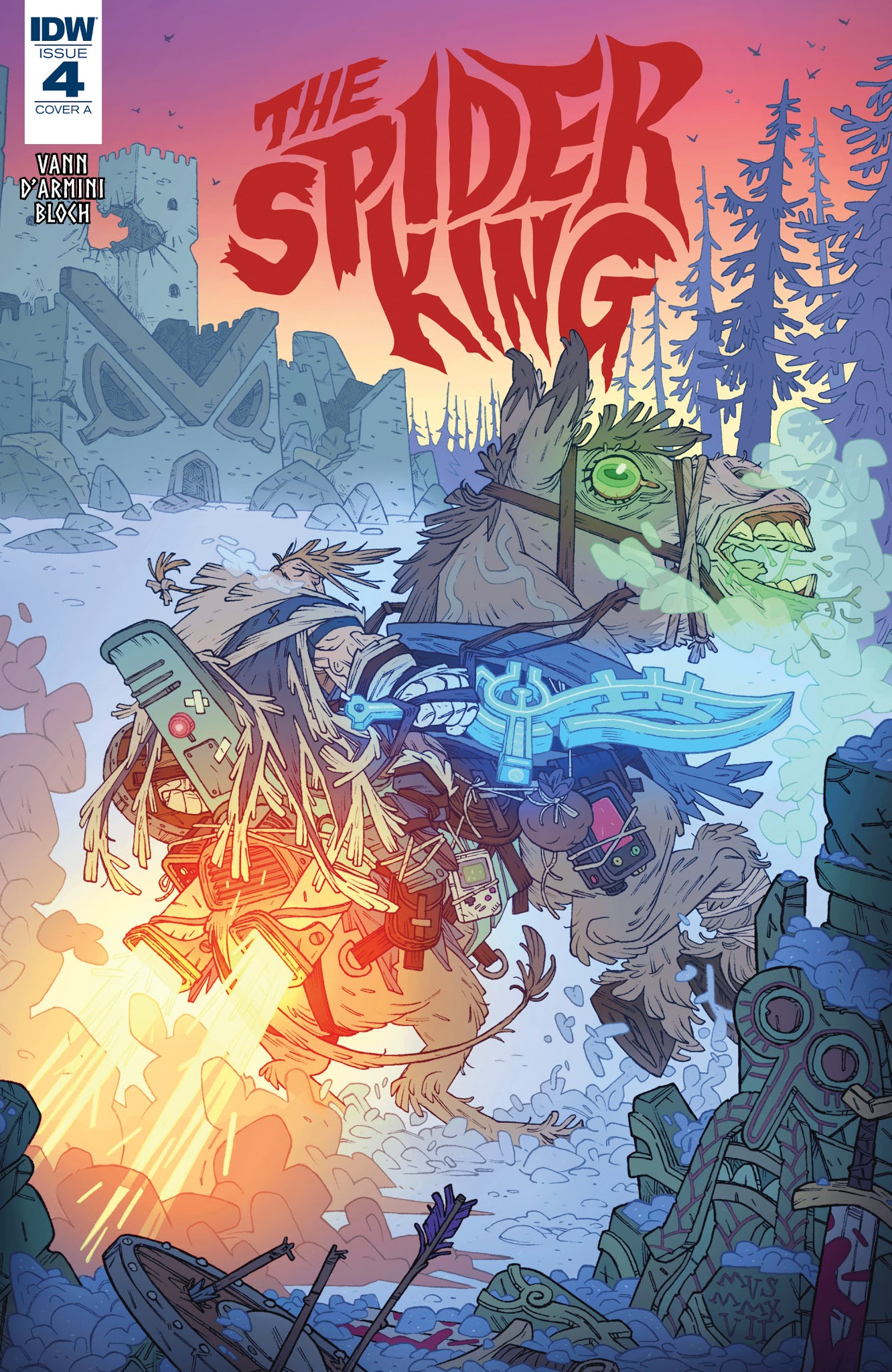 Read online The Spider King comic -  Issue #4 - 1